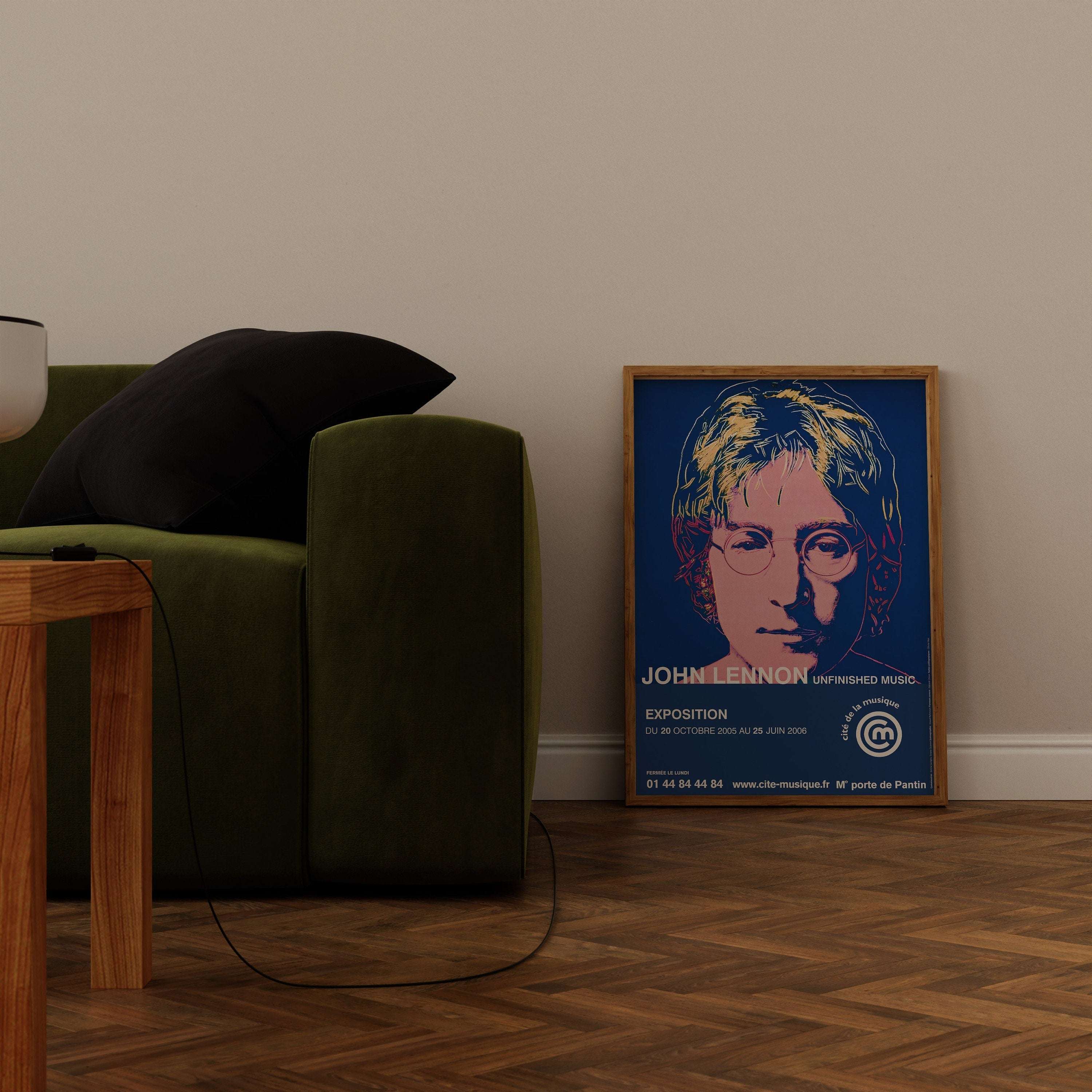 John Lennon - 2006 Unfinished Music Fransa Sergi Afişi - Manelove Avenue