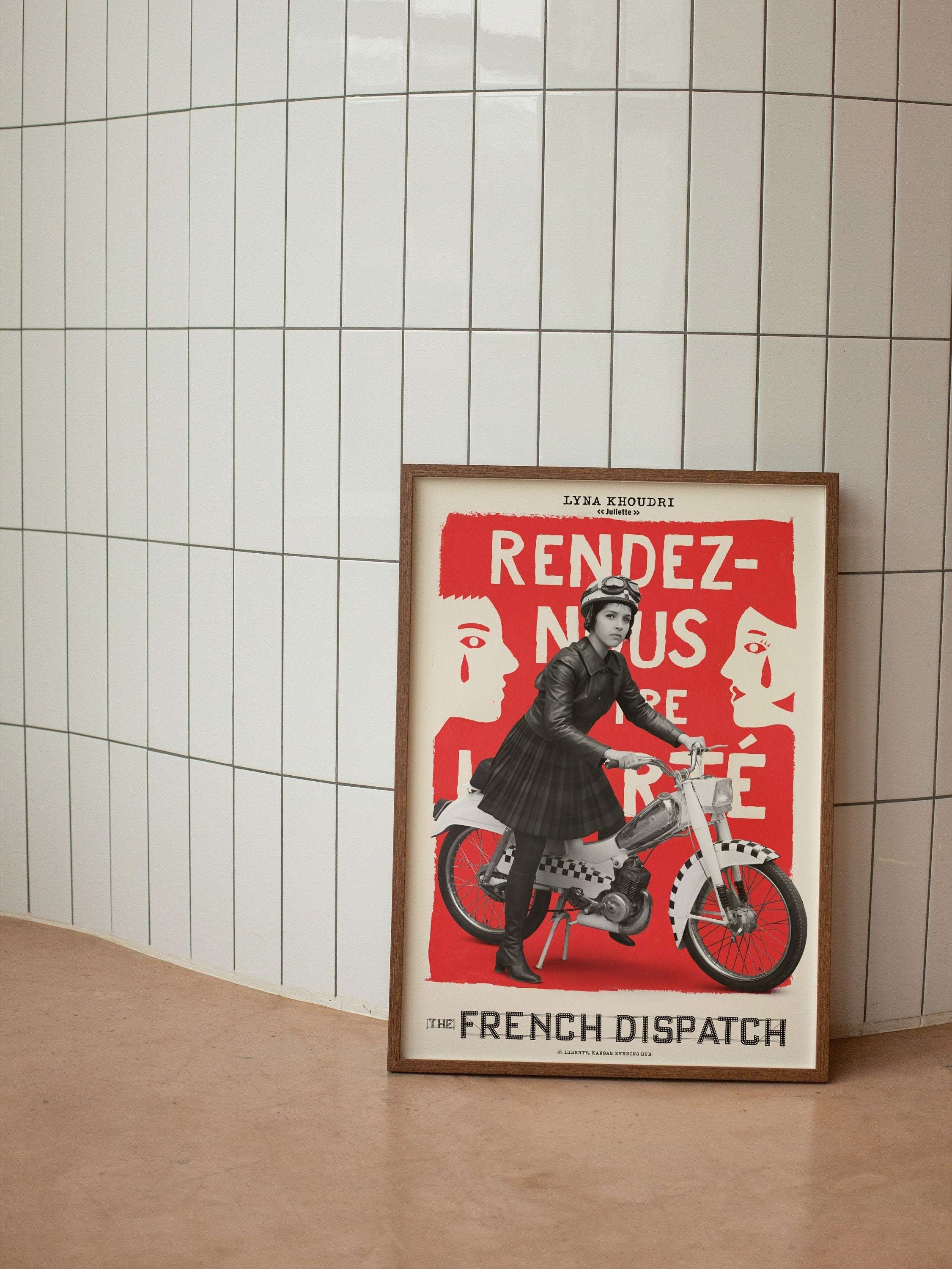 The French Dispatch / Film Afişi - Lyna Khoudri - Juliette