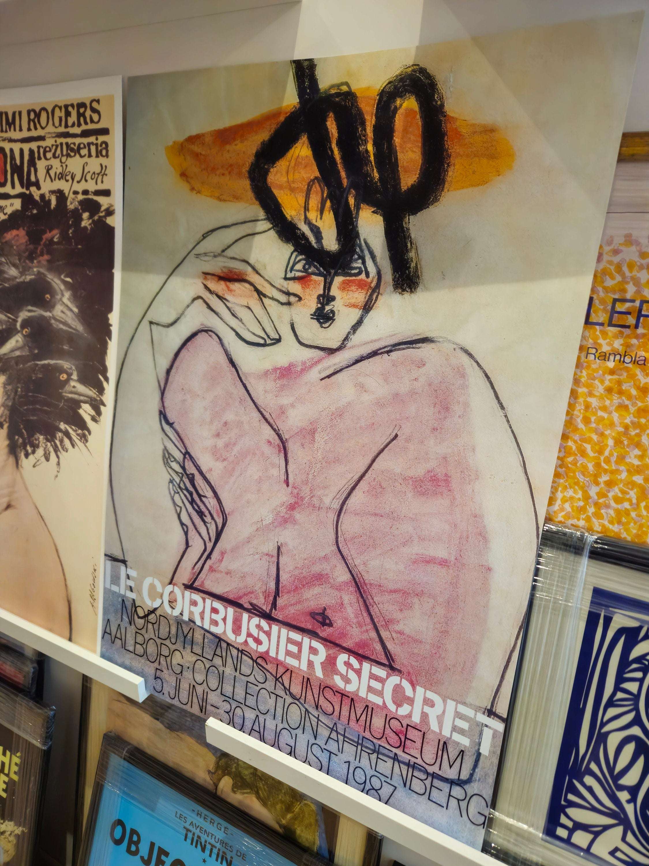 Le Corbusier: Secret Poster Reprint - Ahrenberg Art