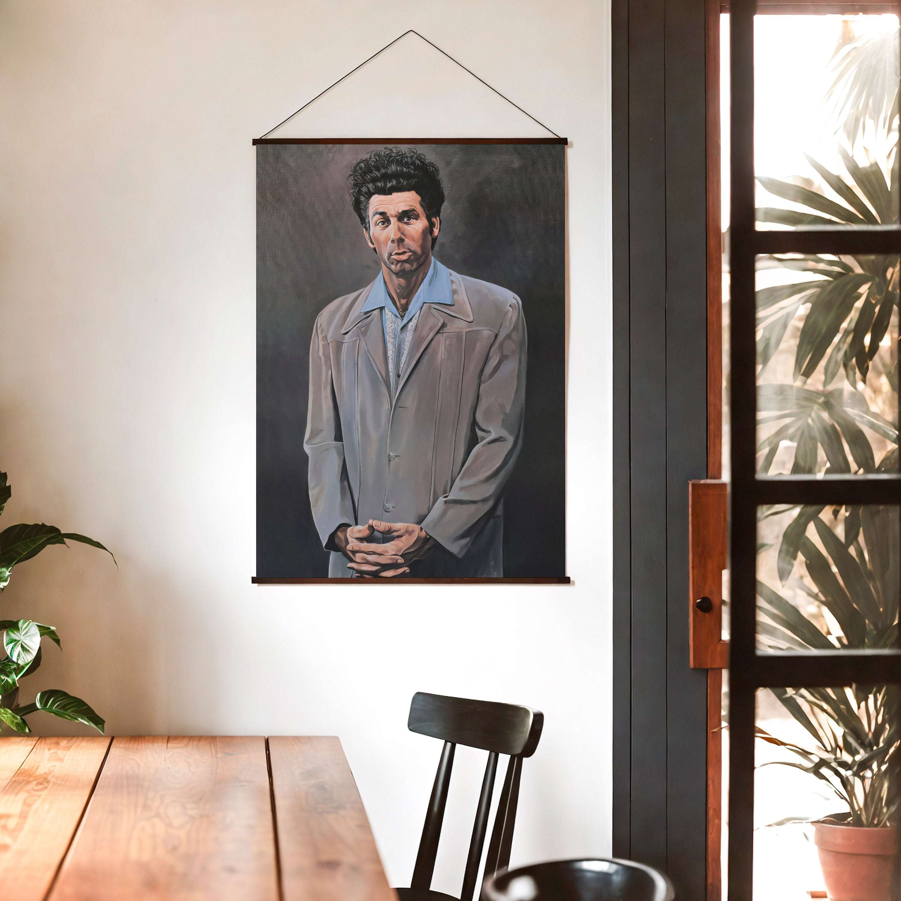 Cosmo Kramer / Seinfeld Poster - Seinfeld inspired Artworks / Kramer Artwork - The Kramer Art Portrait