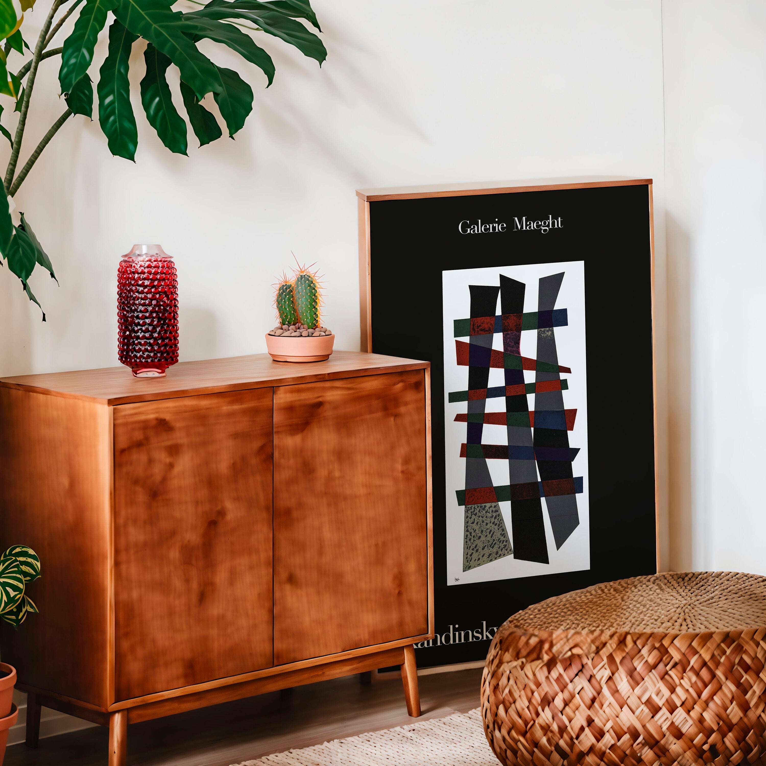 Wassily Kandinsky - Abstract Motif / Oeuvres Inconnues - Poster