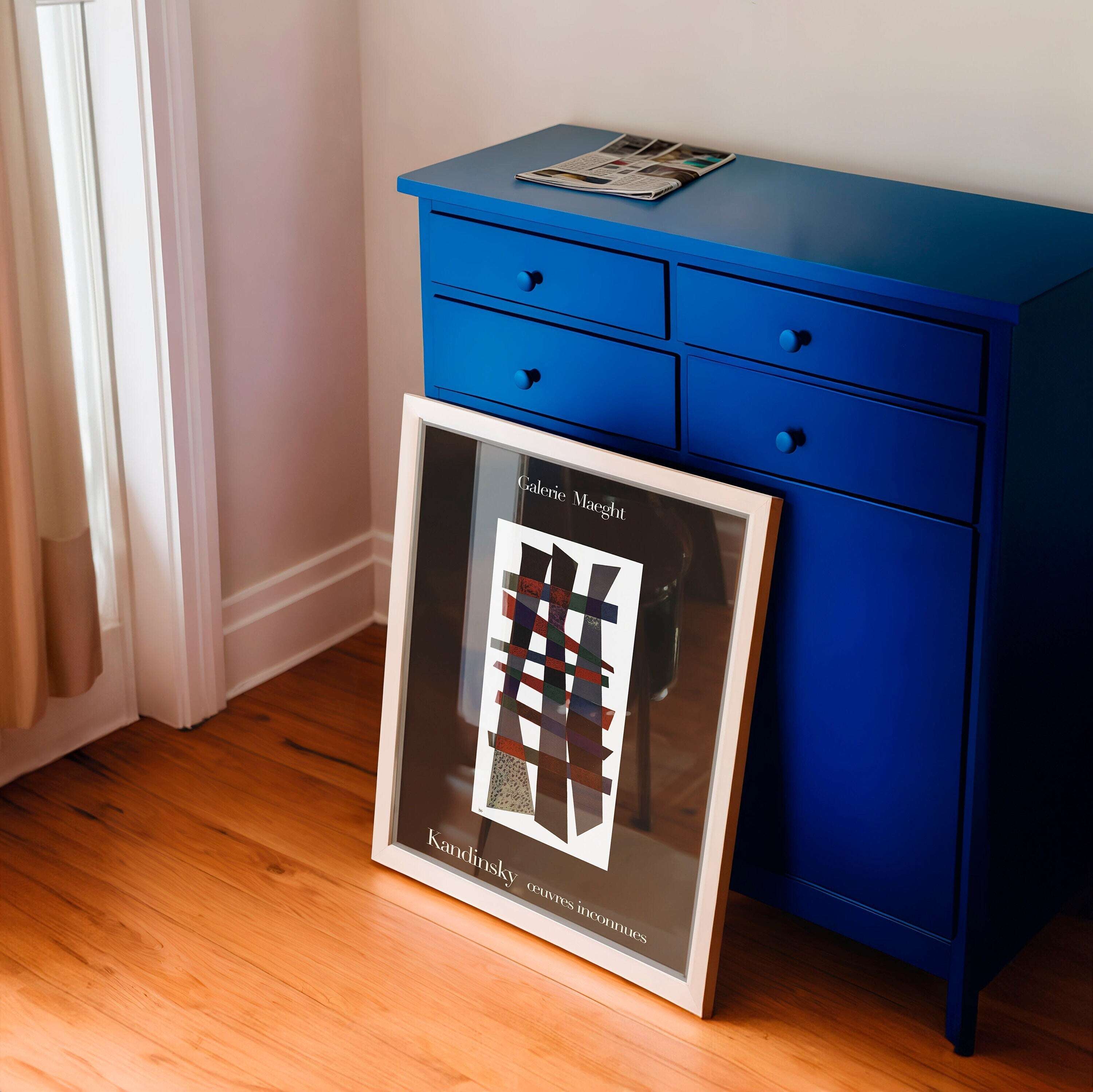 Wassily Kandinsky - Abstract Motif / Oeuvres Inconnues - Poster