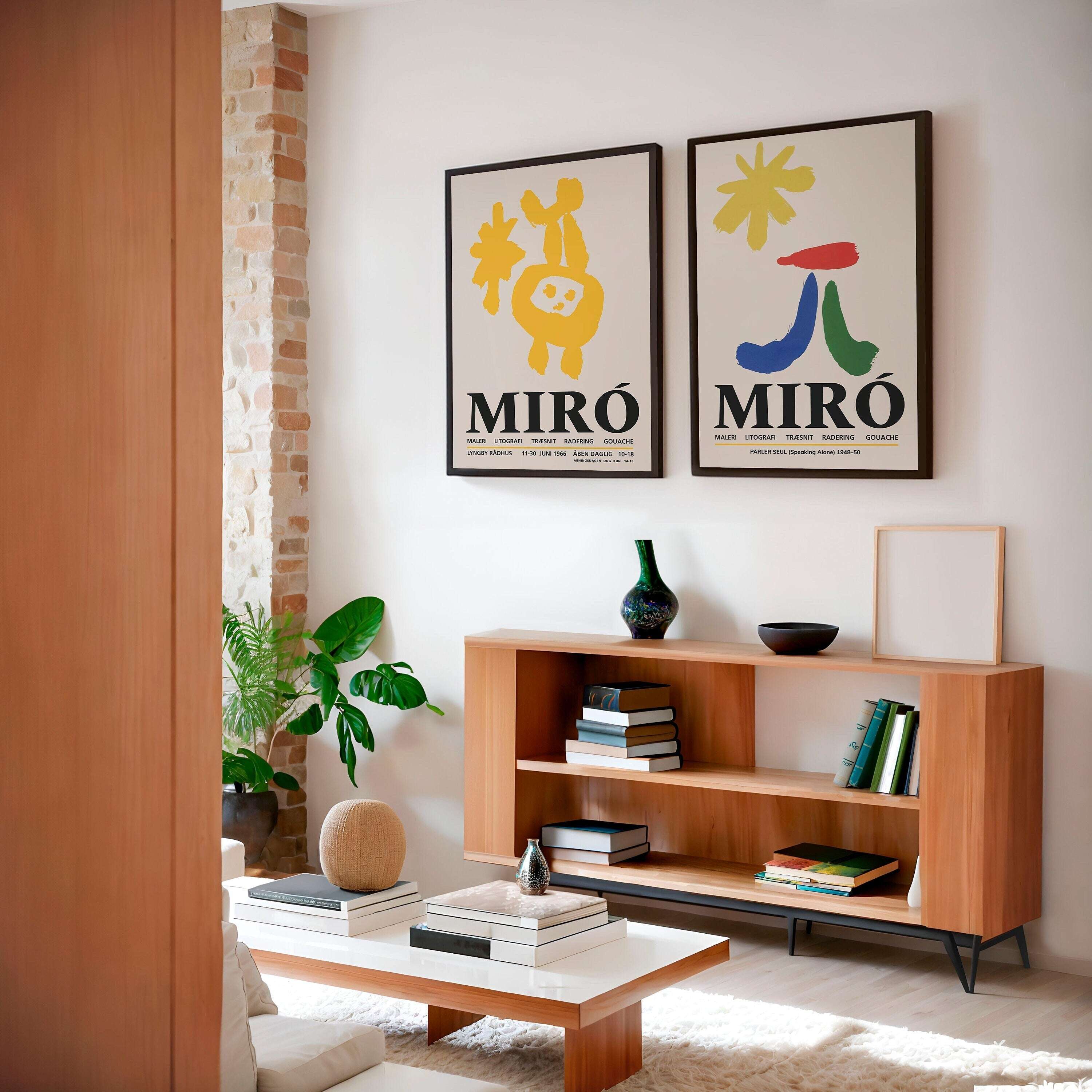 İkili Joan Miro Seti