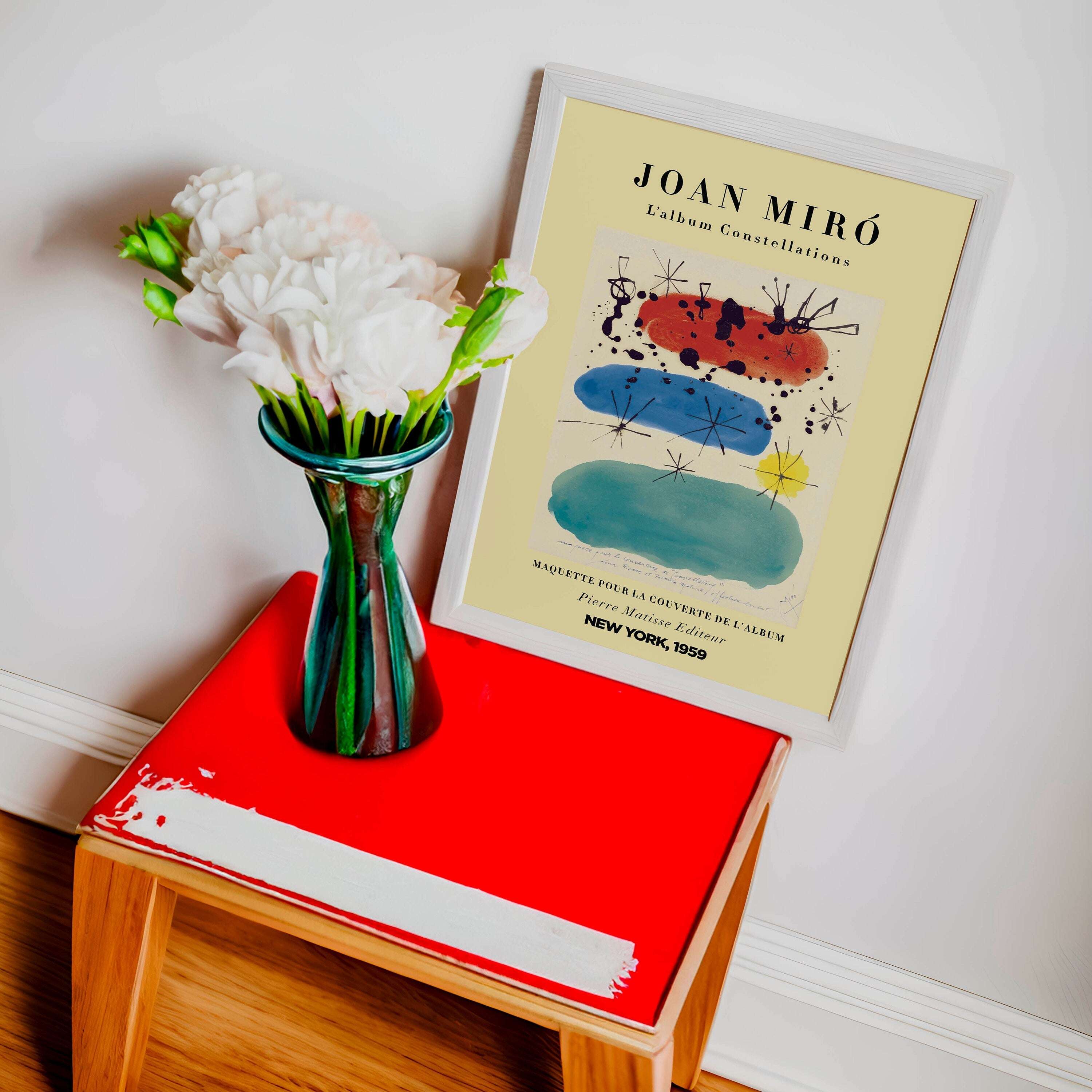 Joan Miro - Abstract Art Printable | Decor Instant Download | Neutral Wall Decor | Pierre Matisse Collection