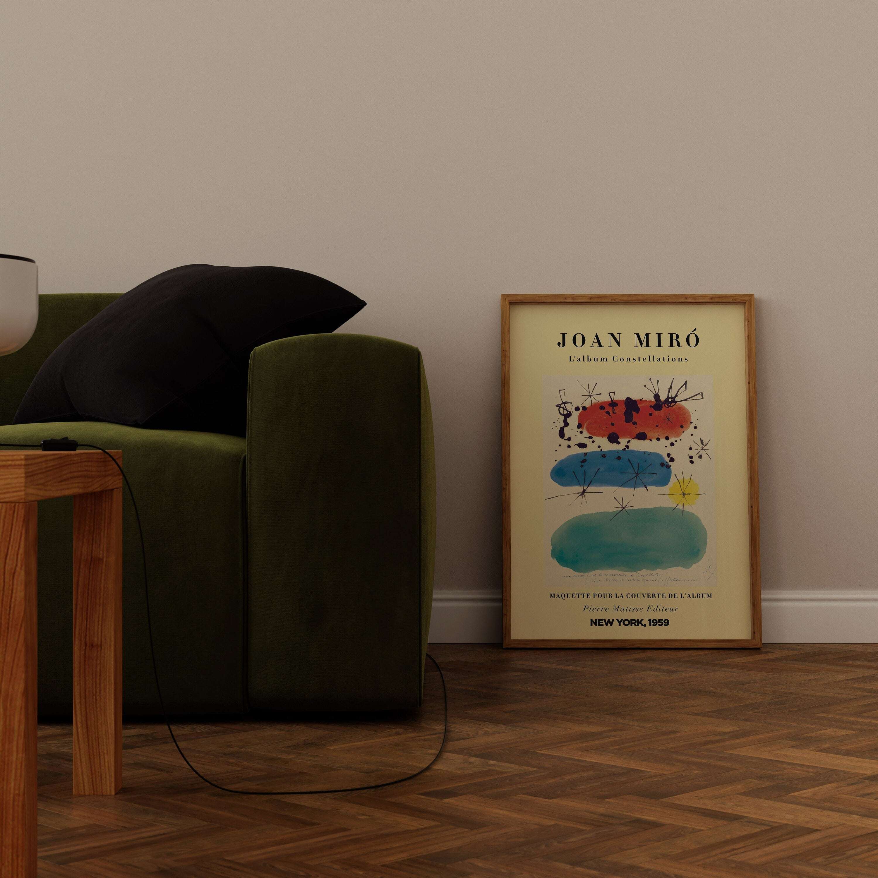 Joan Miro - Abstract Art Printable | Decor Instant Download | Neutral Wall Decor | Pierre Matisse Collection