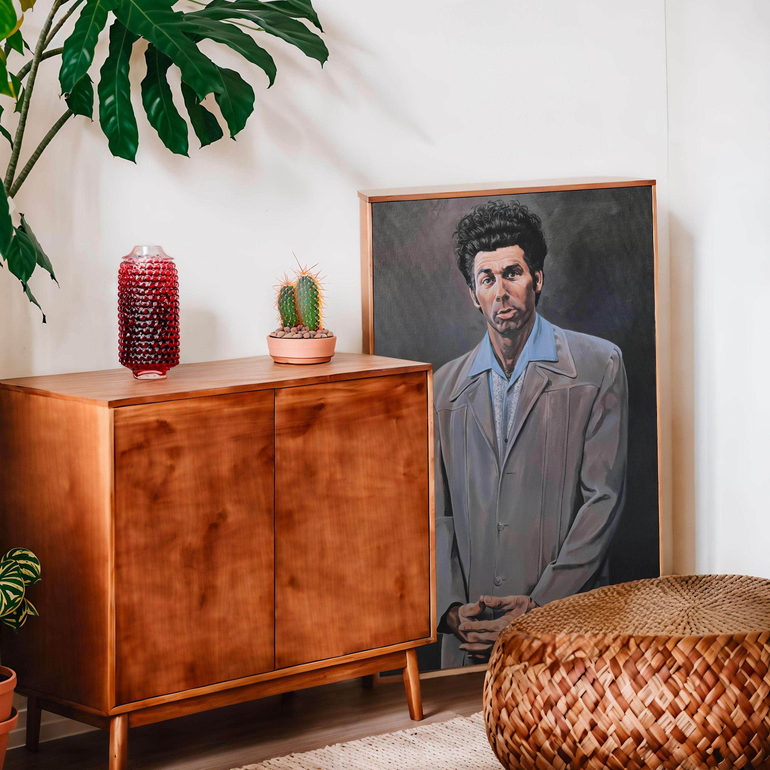 Cosmo Kramer / Seinfeld Poster - Seinfeld inspired Artworks / Kramer Artwork - The Kramer Art Portrait