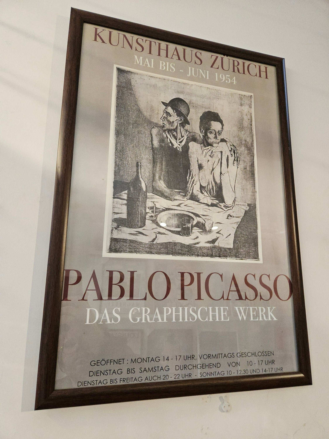 Pablo Picasso: Le Repas Frugal Lithografi Posteri
