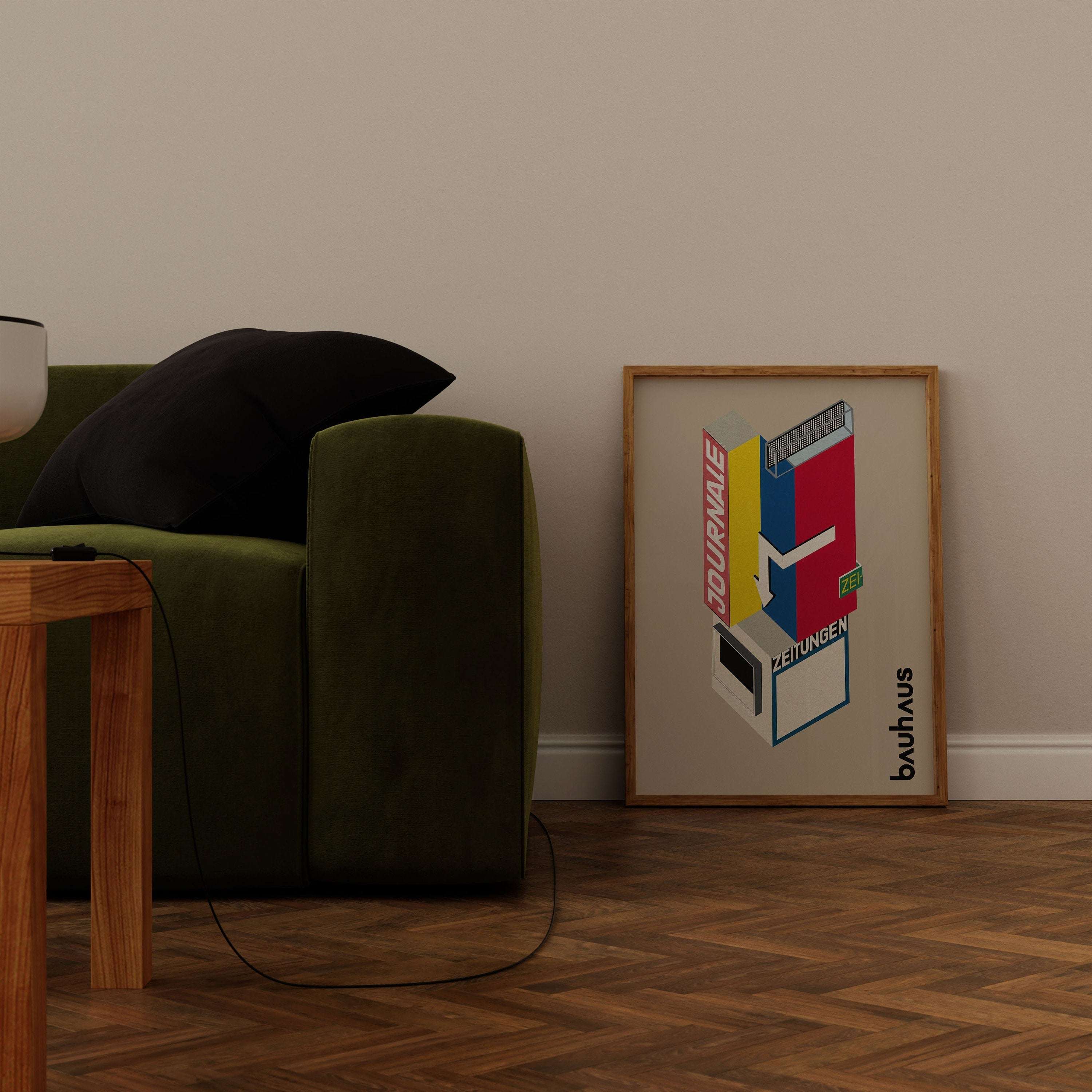 Herbert Bayer - City / Bauhaus Archiv - Rare Bauhaus Poster