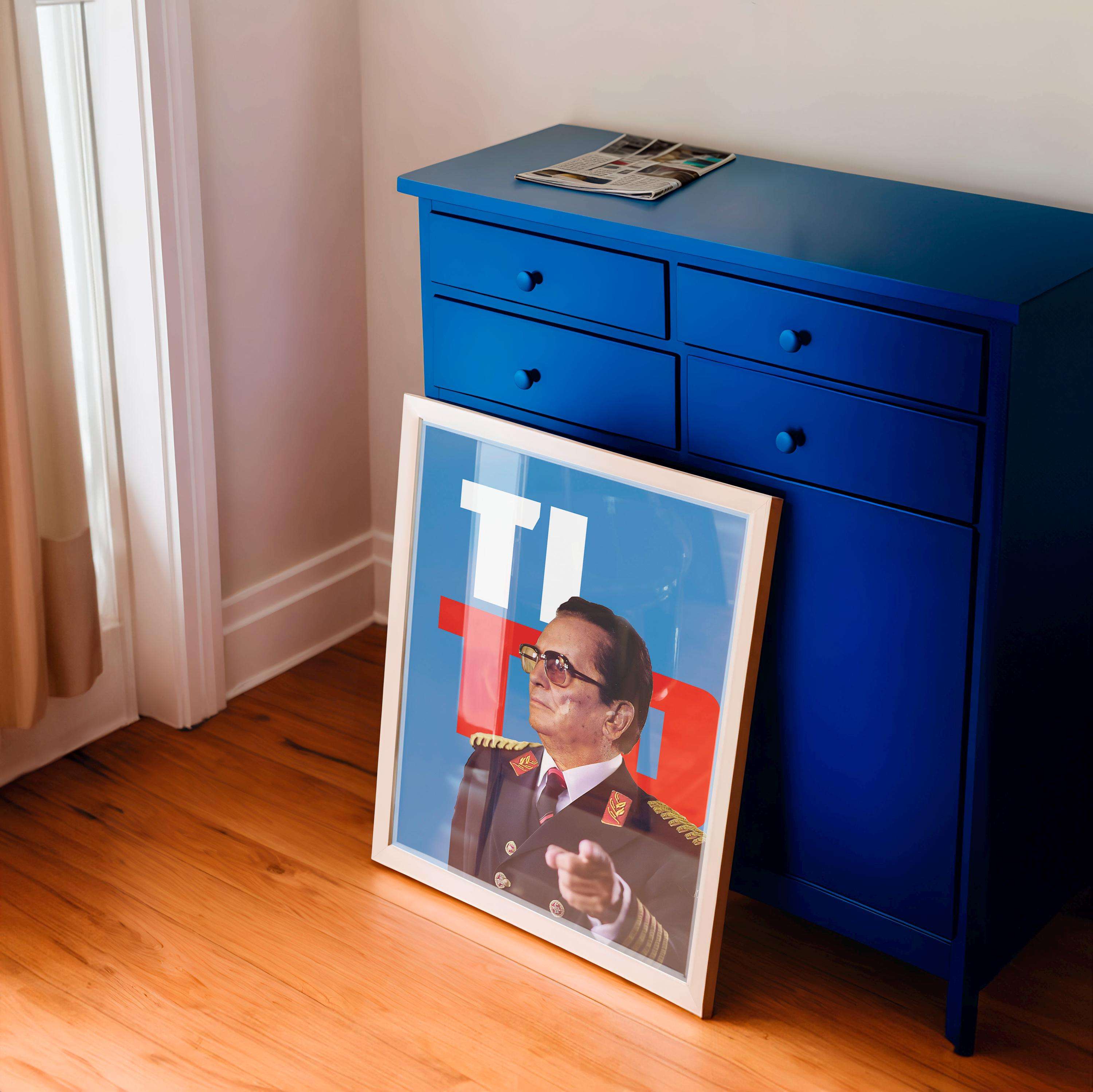 Marshal Tito Poster - Josip Broz Tito - TI TO - Tito Commands / You That - Yugoslavia