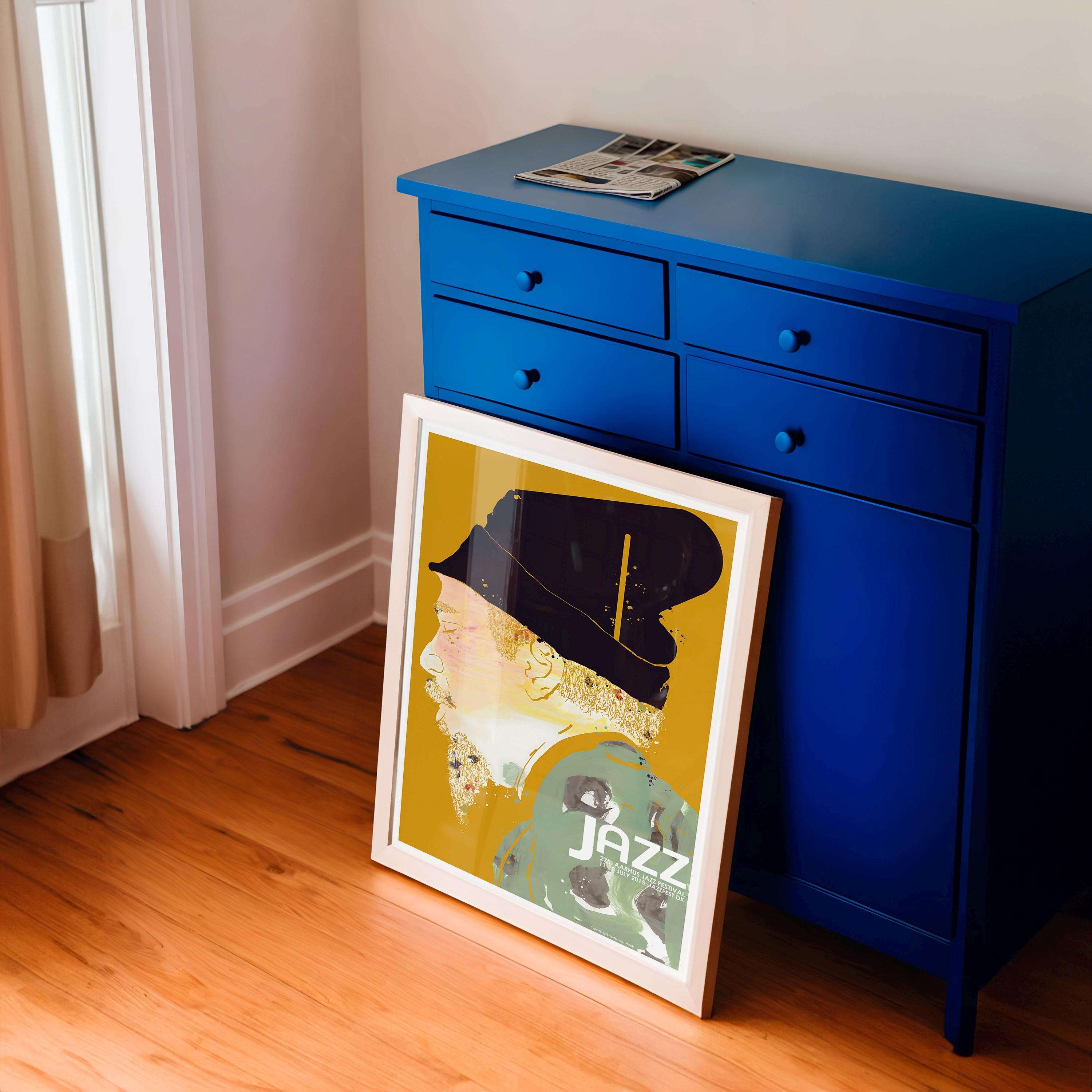 Thelonious Monk - Aarhus International Jazz festival 2015 / Rare Jazz Poster - Affiche