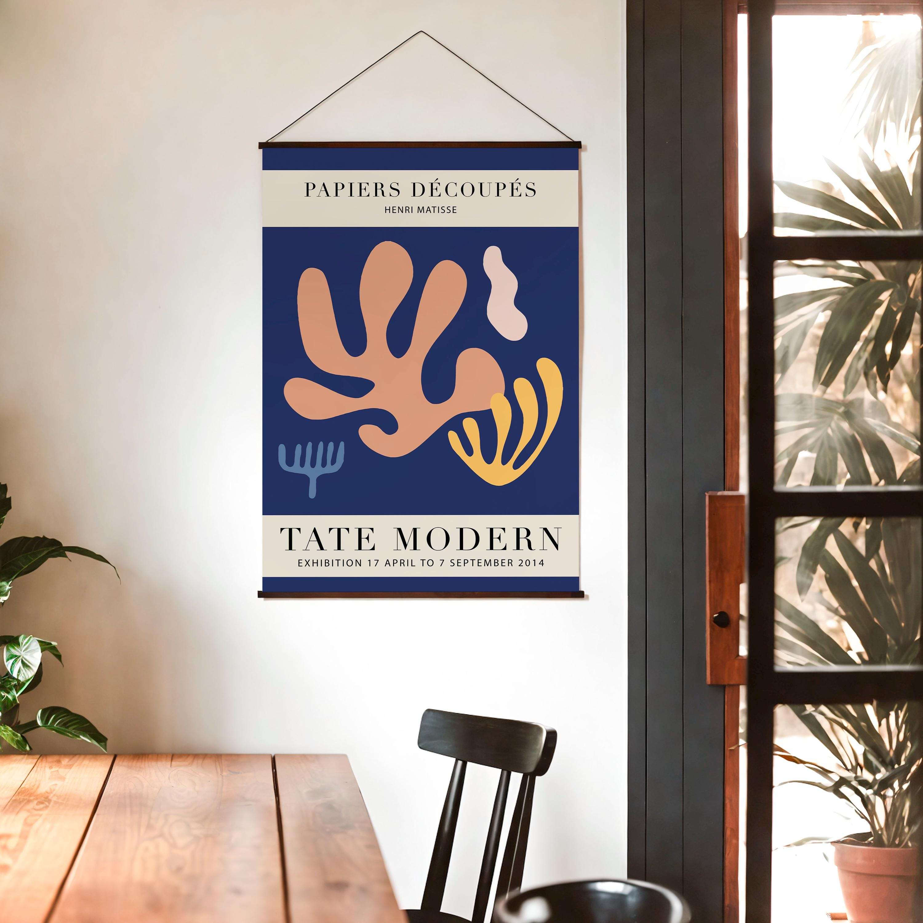 Tate Modern Poster - Papiers Decoupes - Henri Matisse Cut Outs / Tate Gallery - Physical Poster