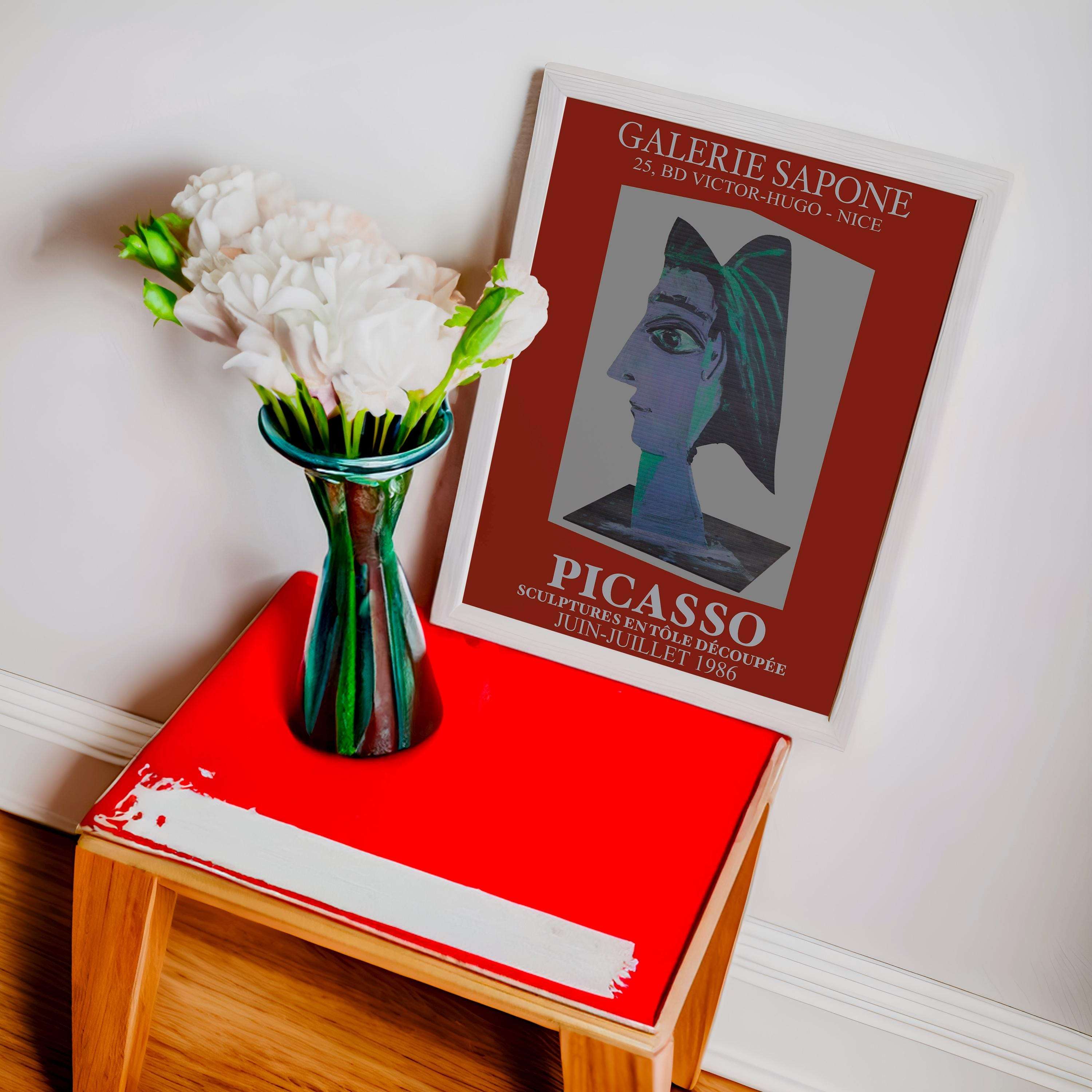 Pablo Picasso - Sculptures - Galerie Affiche - Exhibition Poster / After Picasso - Vintage