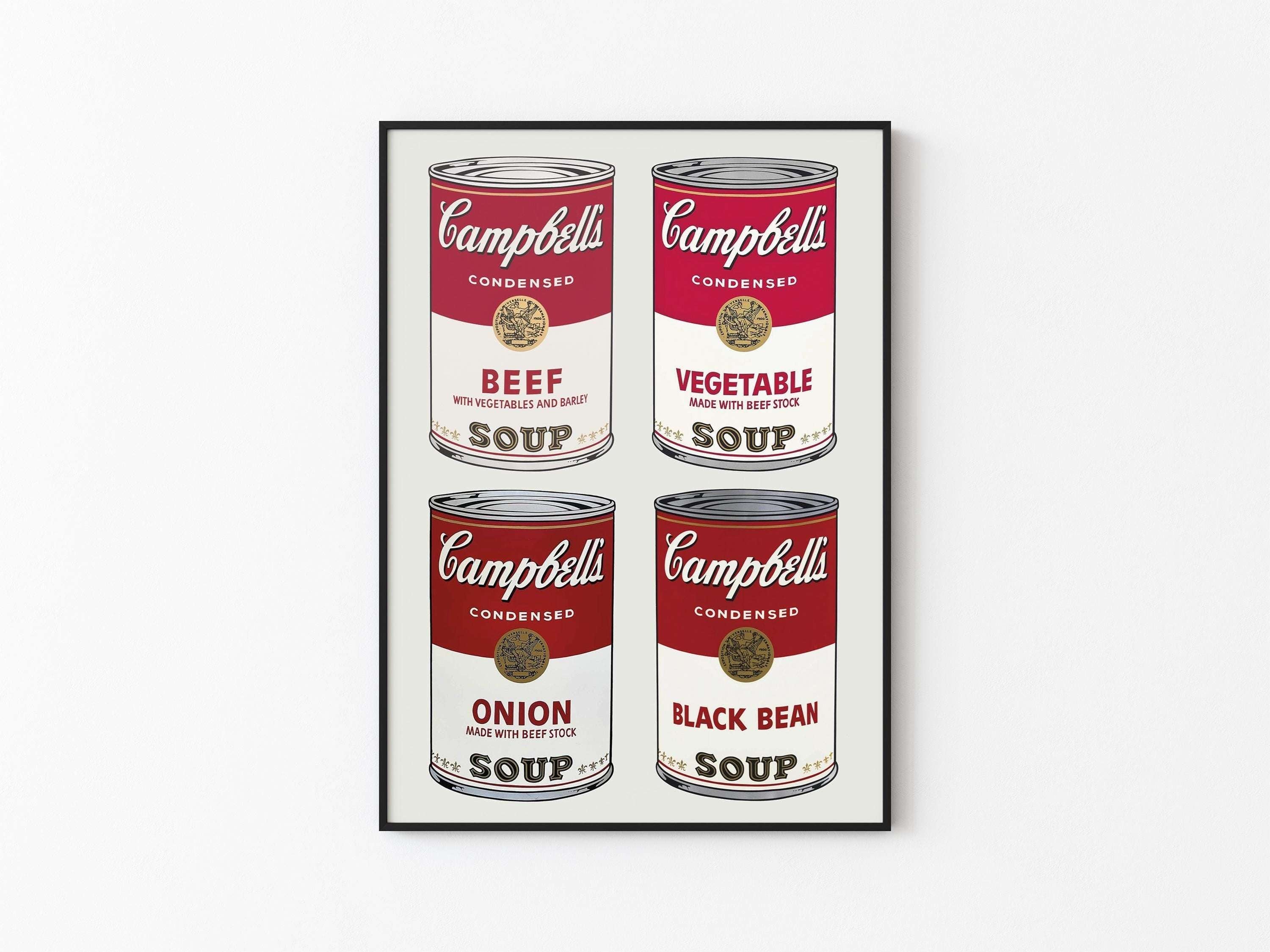 Warhol - Campbell'in Çorba Konserveleri