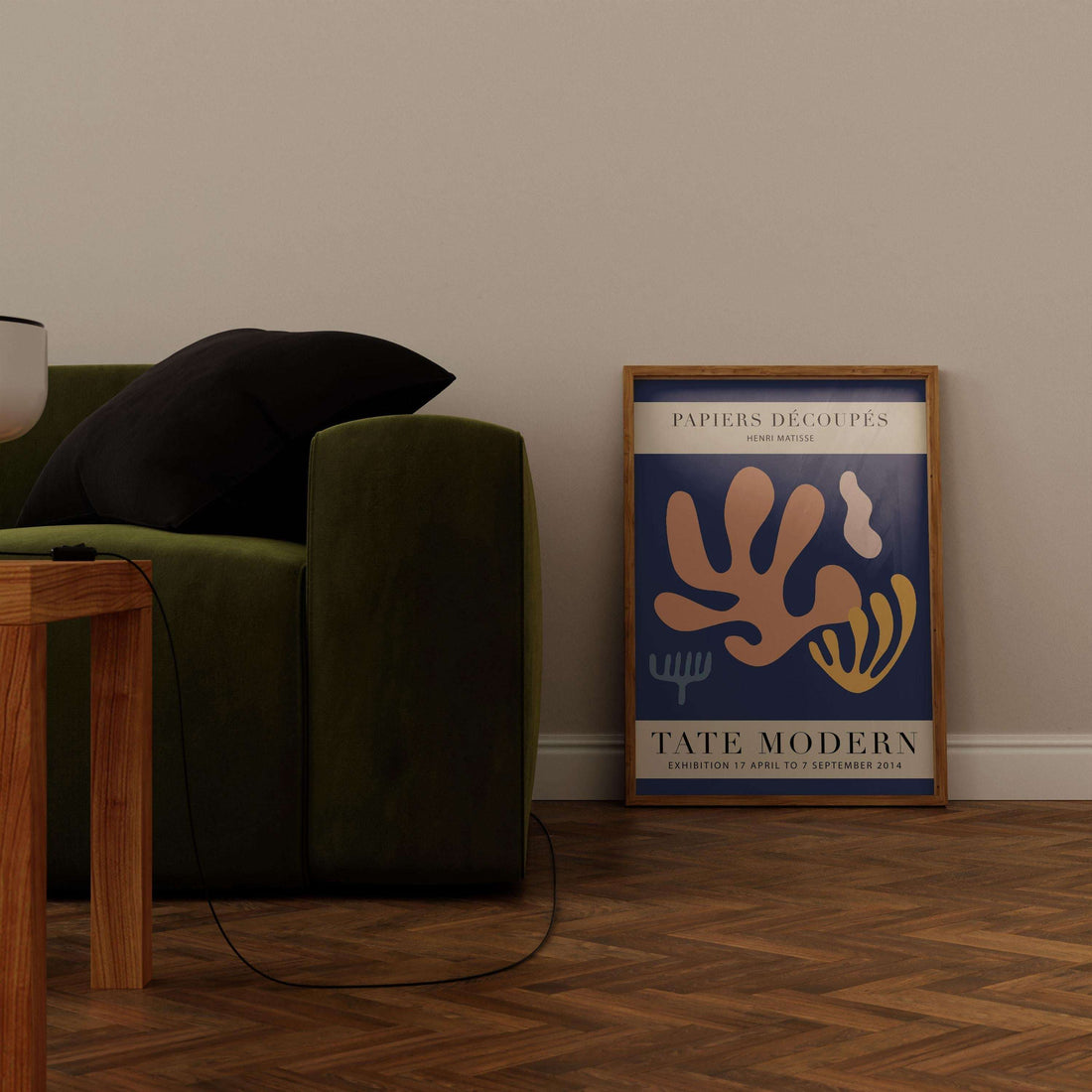 Tate Modern Poster - Papiers Decoupes - Henri Matisse Cut Outs / Tate Gallery - Physical Poster