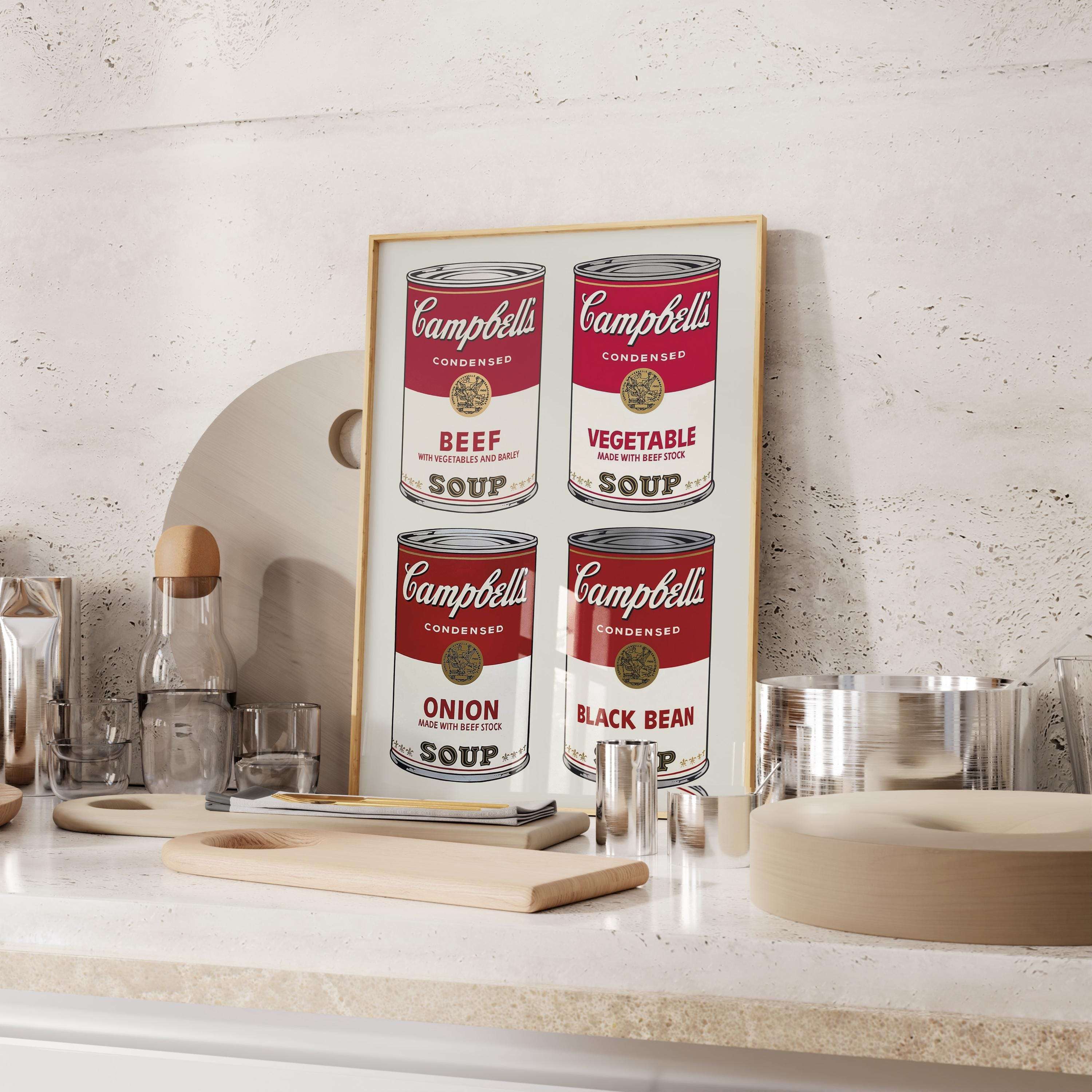 Warhol - Campbell'in Çorba Konserveleri