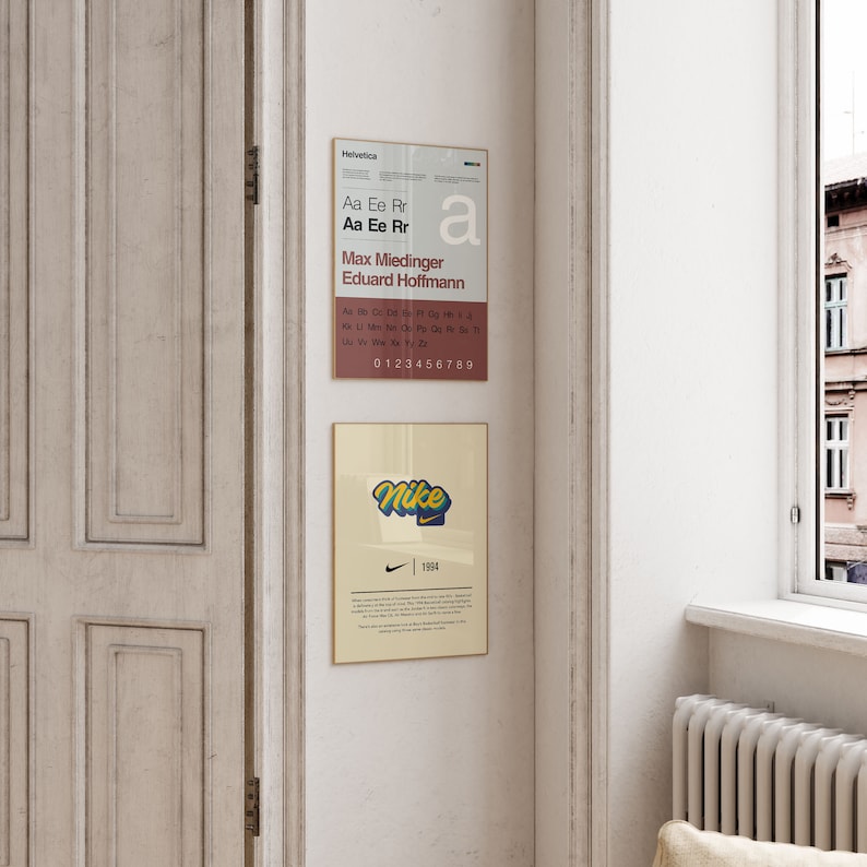 Büyük Bauhaus Seti / Modern Minimal Galeri Seti: Çizgiler, Tipografi ve Geometrik Formlar Art101.shop