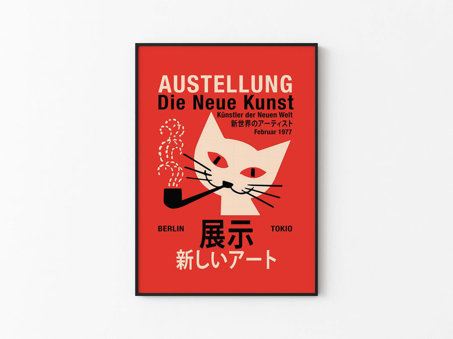 The Cat - Berlin & Tokio Exhibition / Ausstellung