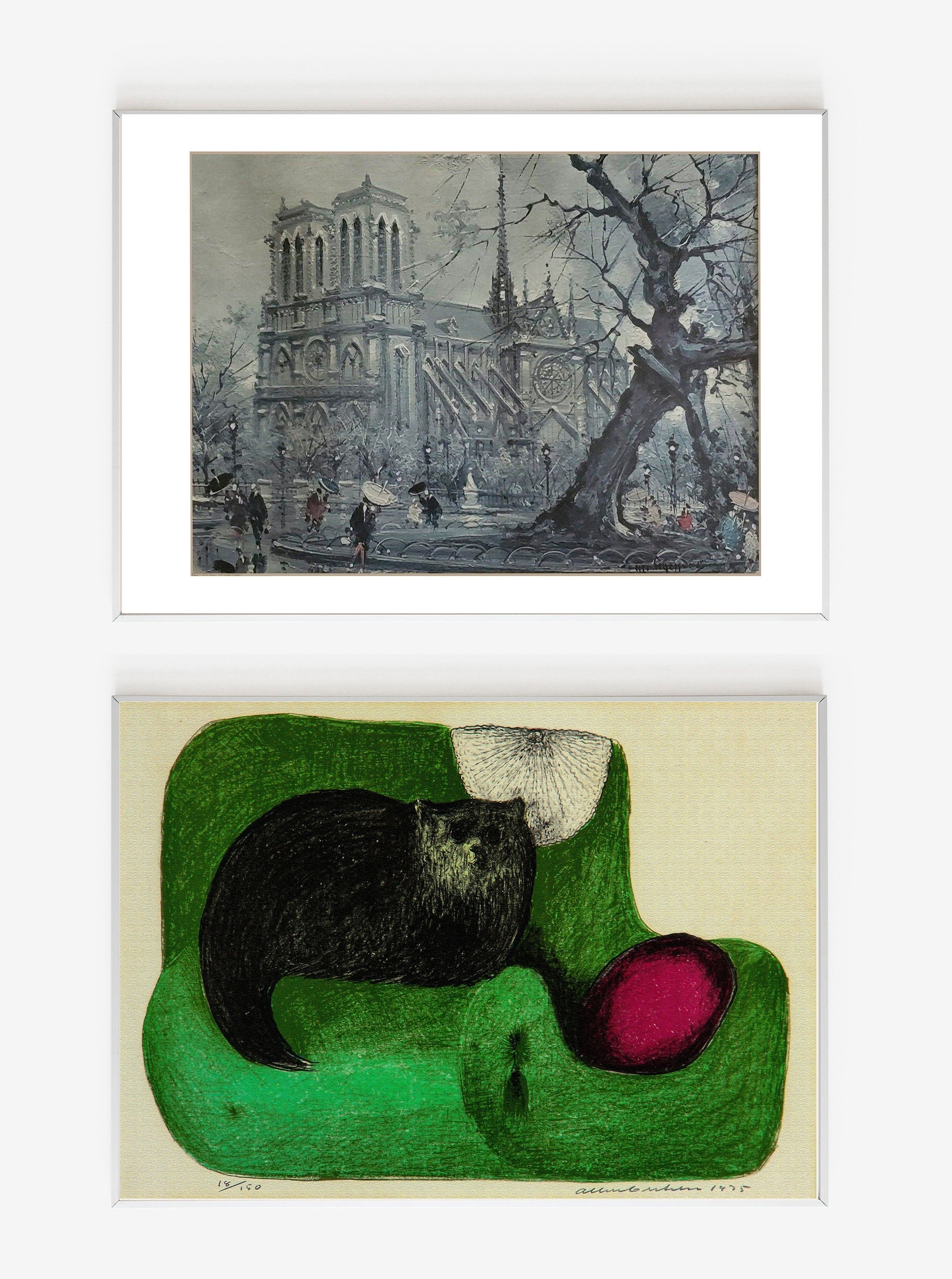 Eklektik Sanat Seçkisi: Evinize Sanatsal Bir Dokunuş - 7 Parça Poster Seti My Store