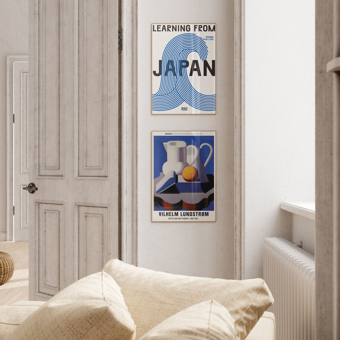 Great Eclectic Set - Modern Home - Boho Eclectic Home Decoration / 12 Pieces - Matisse - Klein - Van Gogh - Ubac / Maximalist Wall Art My Store