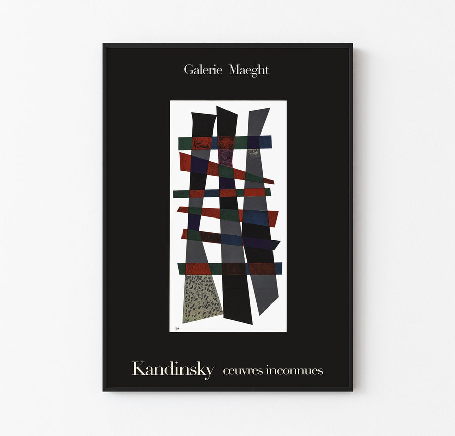 Wassily Kandinsky - Abstract Motif / Oeuvres Inconnues - Poster My Store