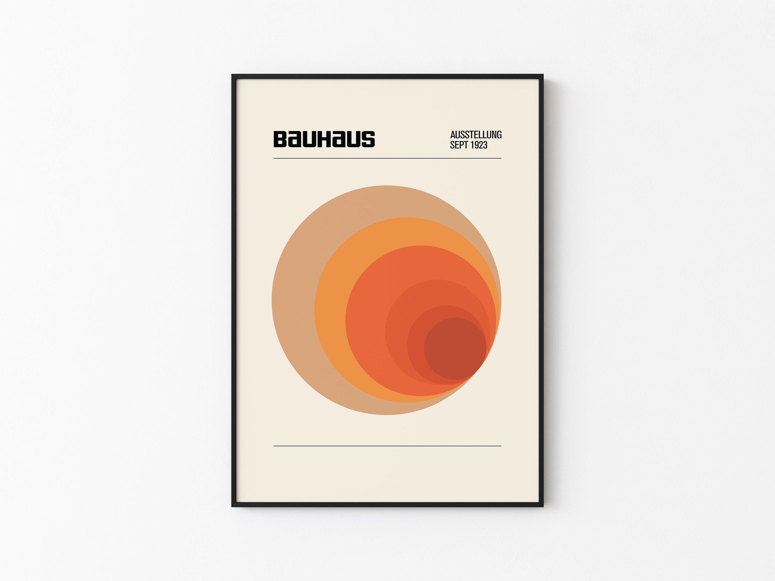 Bauhaus - Stuttgart Collection - Ausstellung / Exhibition Poster Art101.shop