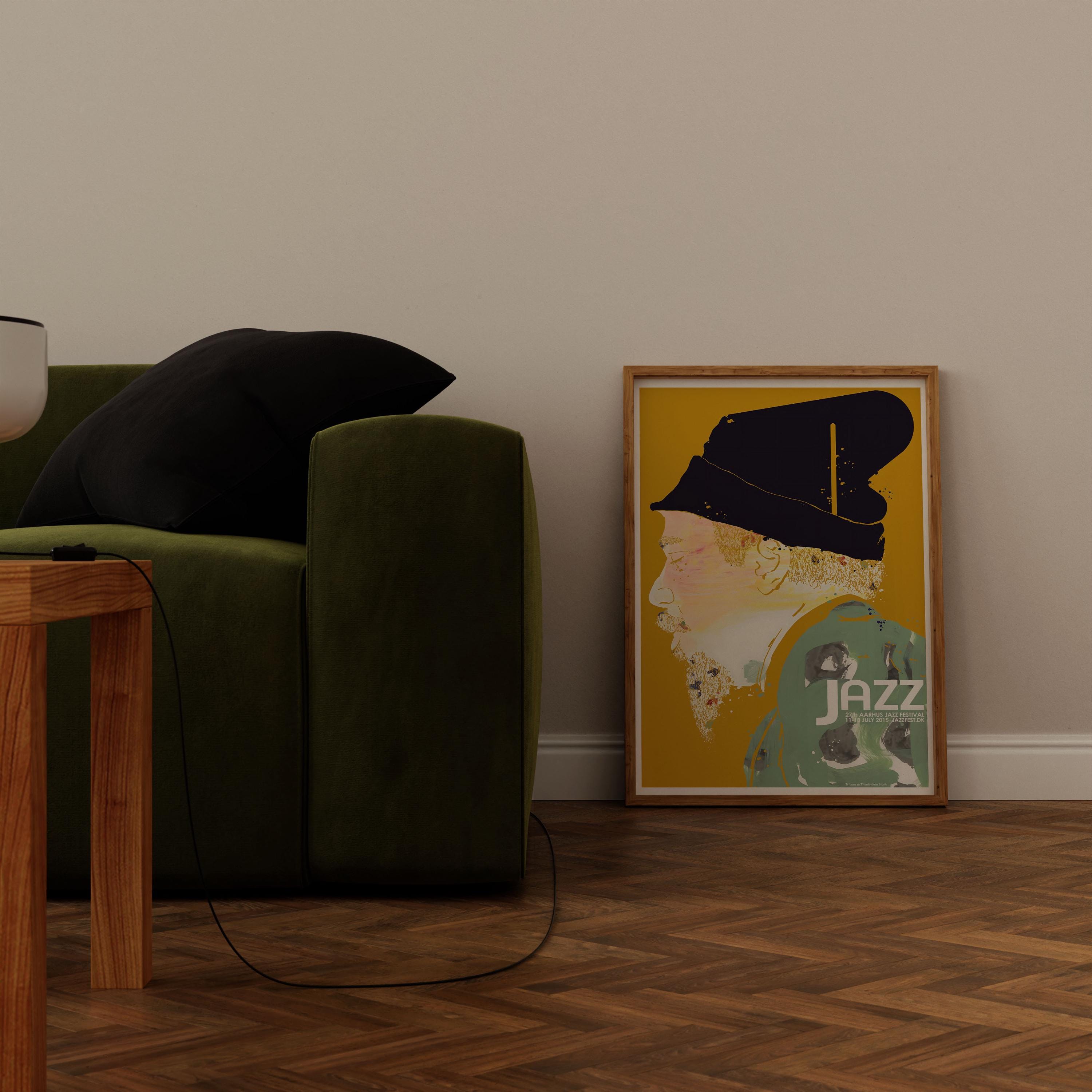 Thelonious Monk - Aarhus International Jazz festival 2015 / Rare Jazz Poster - Affiche My Store