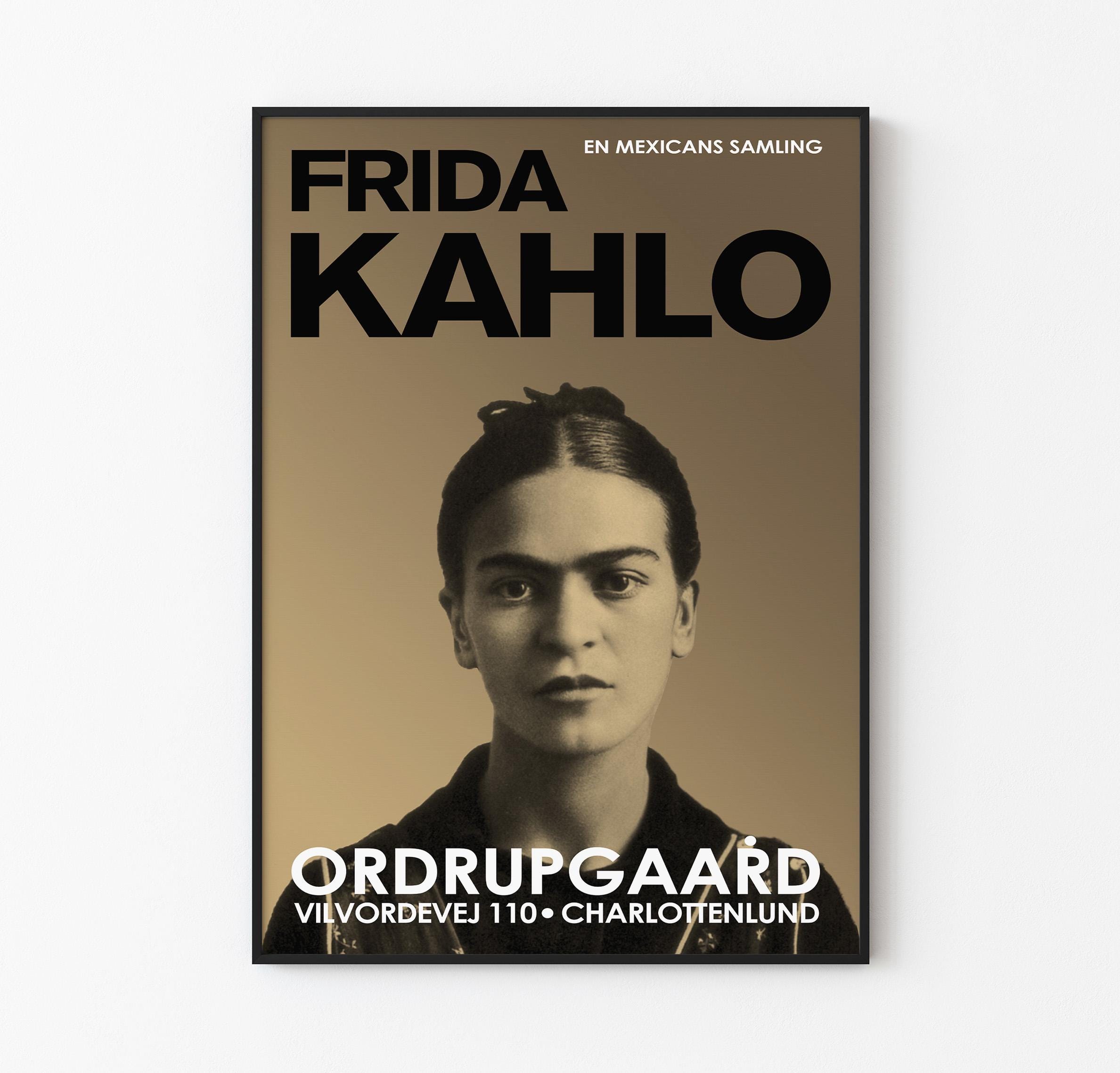 Frida Kahlo - Çok Nadir Sergi Afişi - En Mexicansk samling Art101.shop