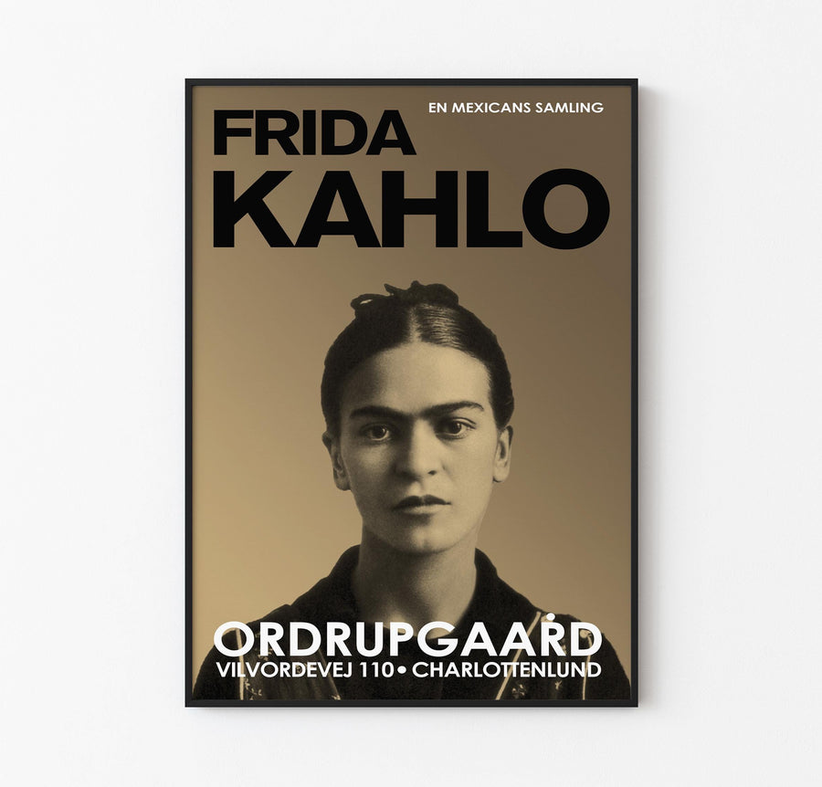 Frida Kahlo - Çok Nadir Sergi Afişi - En Mexicansk samling Art101.shop