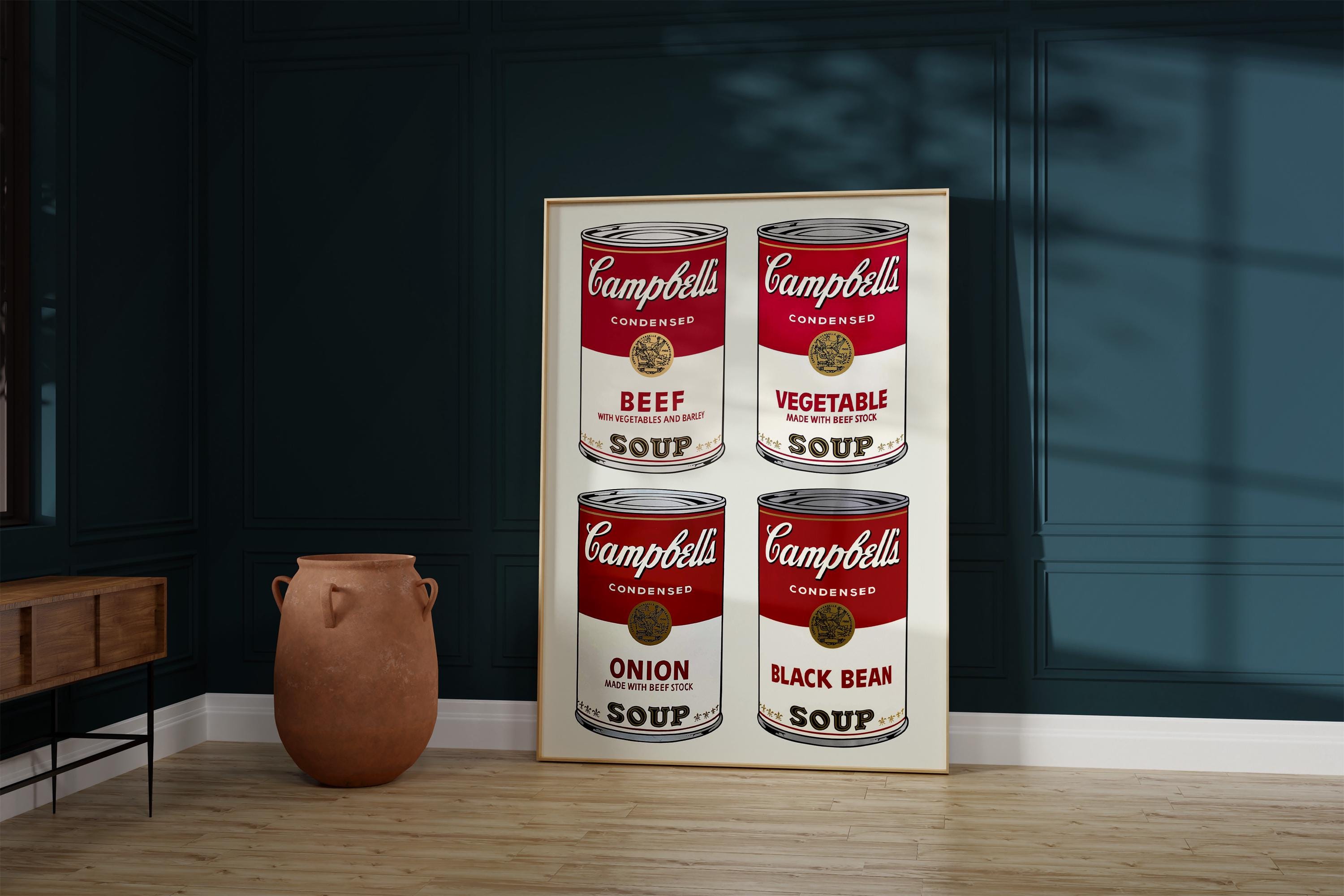 Warhol - Campbell'in Çorba Konserveleri Art101.shop