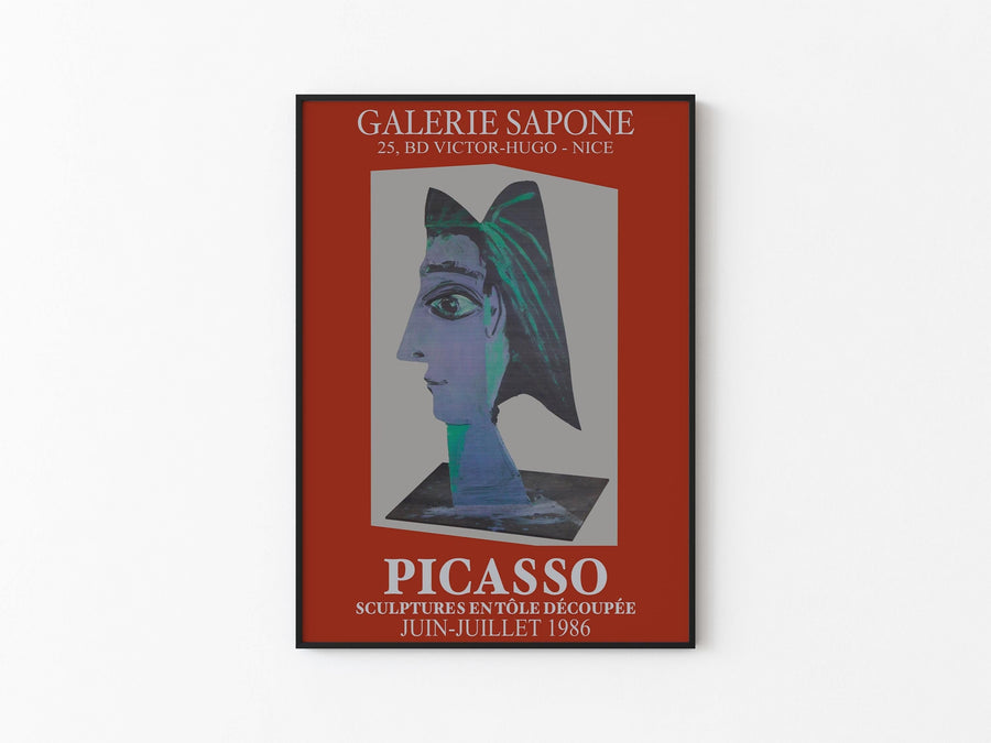Pablo Picasso - Sculptures - Galerie Affiche - Exhibition Poster / After Picasso - Vintage My Store