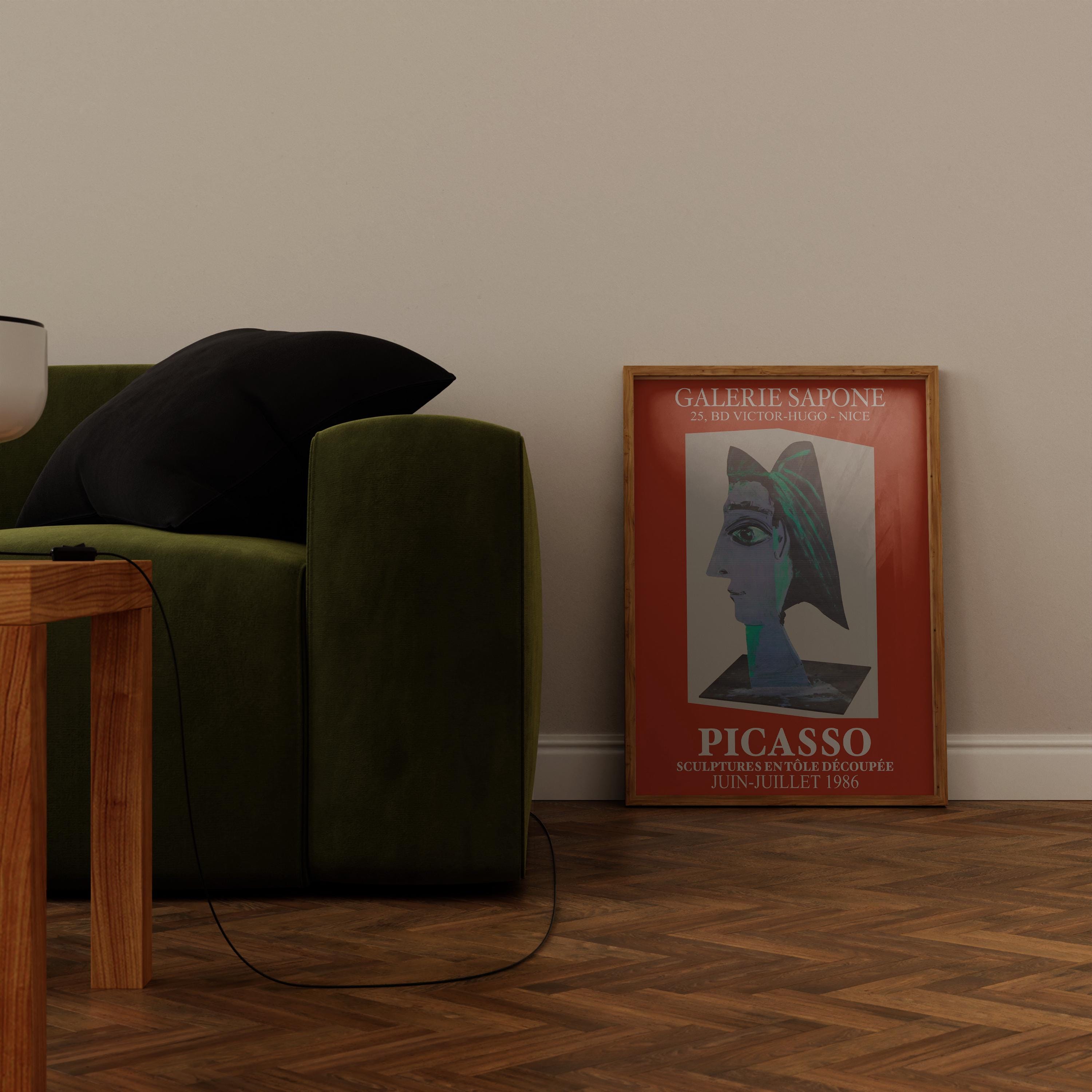 Pablo Picasso - Sculptures - Galerie Affiche - Exhibition Poster / After Picasso - Vintage My Store