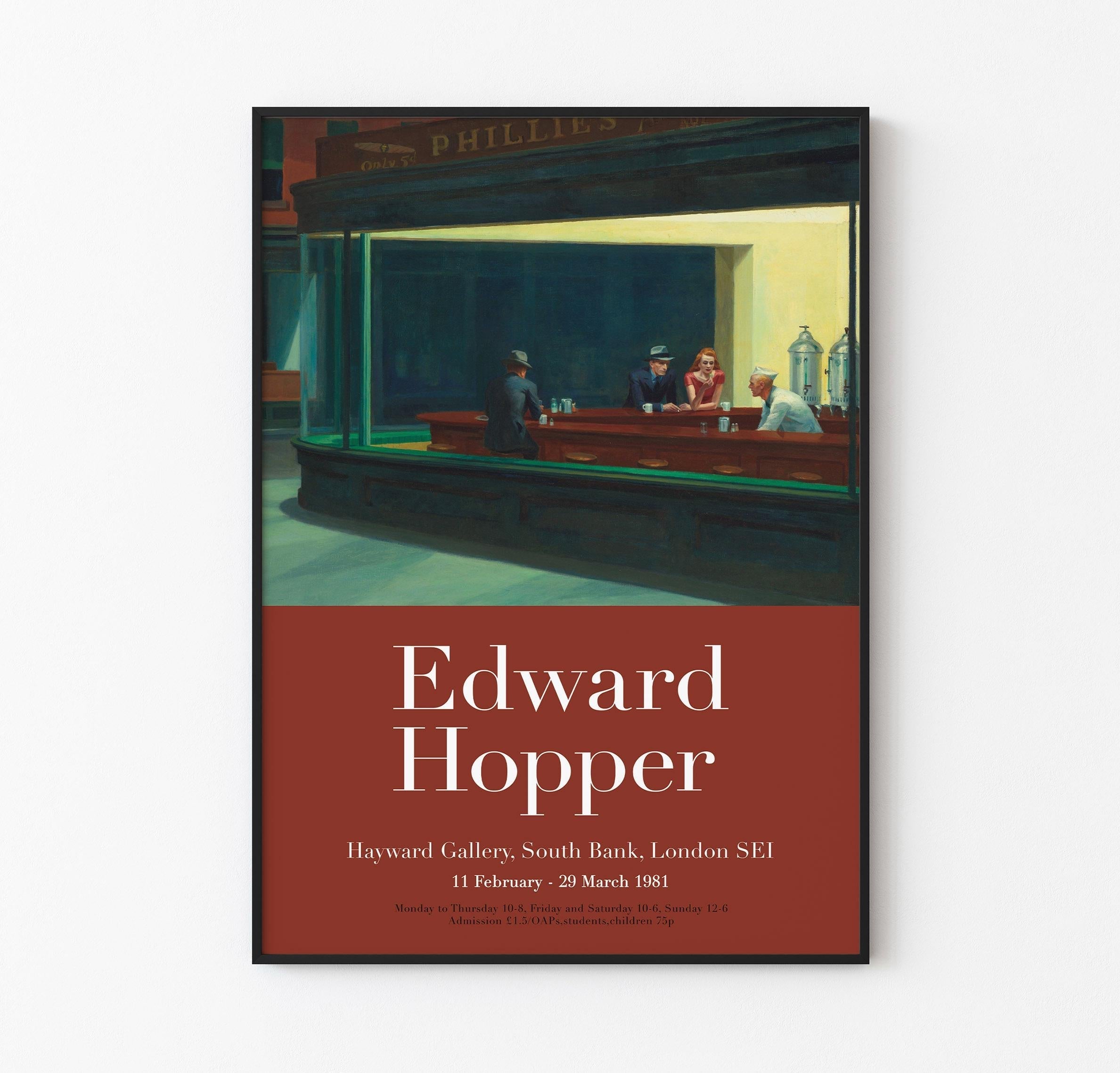 Edward Hopper - Night Hawks My Store