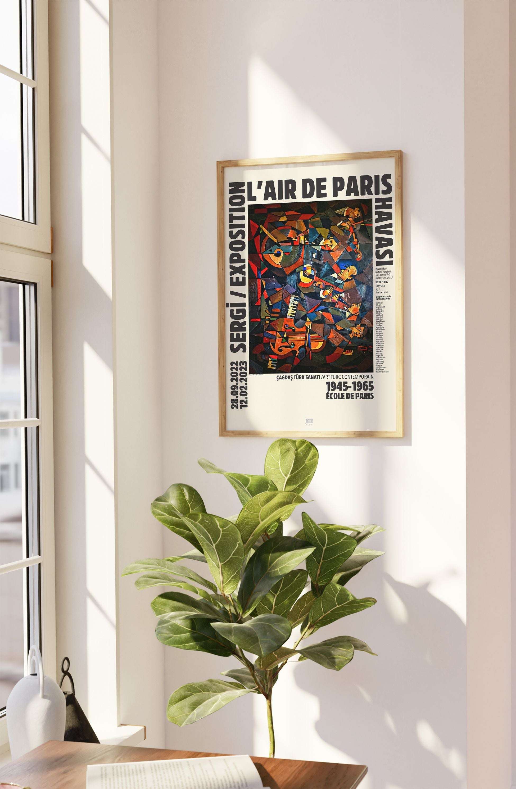 Hulusi Mercan İzmir Sergi Afişi - Le Concert