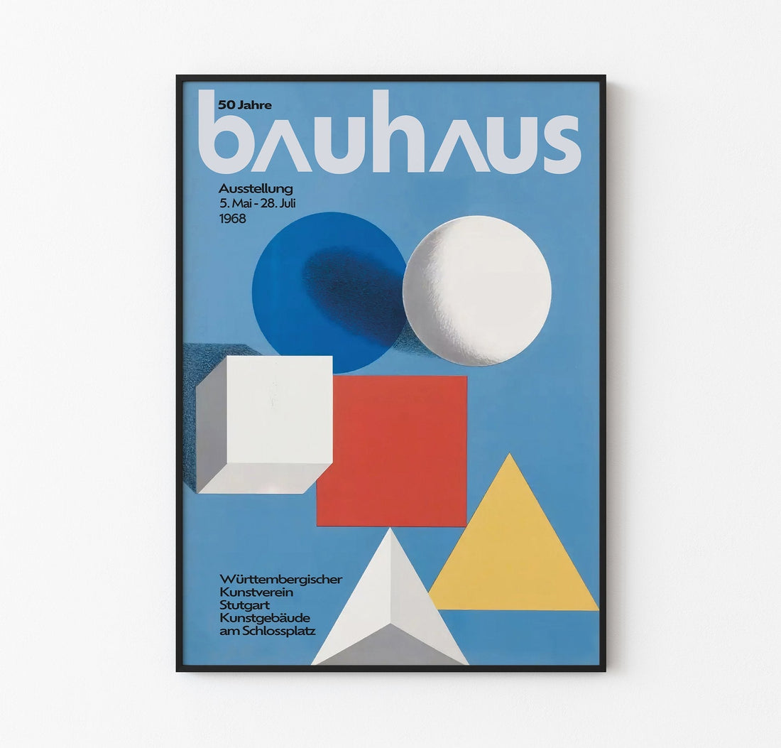 Bauhaus 50. Yıl Afişi - Herbert Bayer My Store