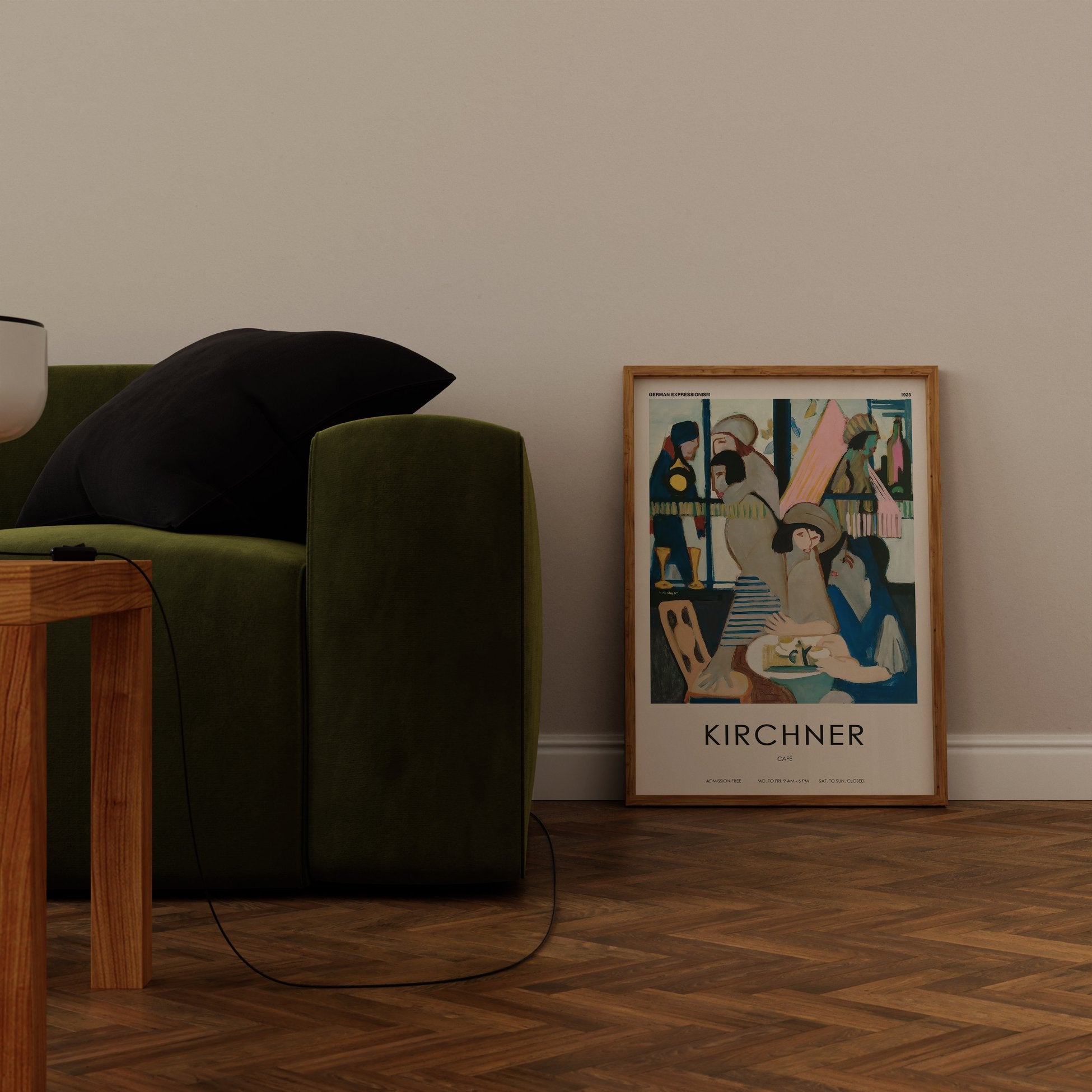 Ernst Ludwig Kirchner - The Cafe - Kirchner Kafe My Store