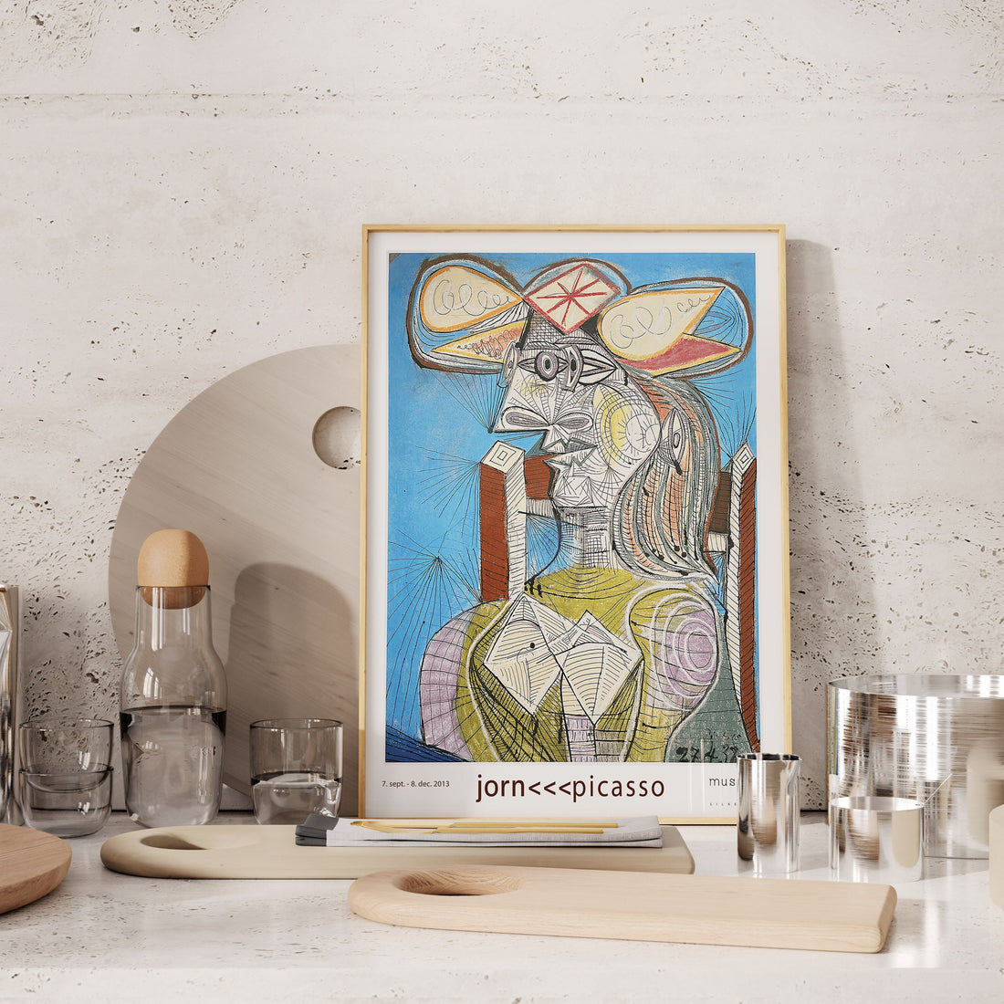 Renkli Maksimalist Duvar Dekorasyonu: Picasso, Matisse, Frida