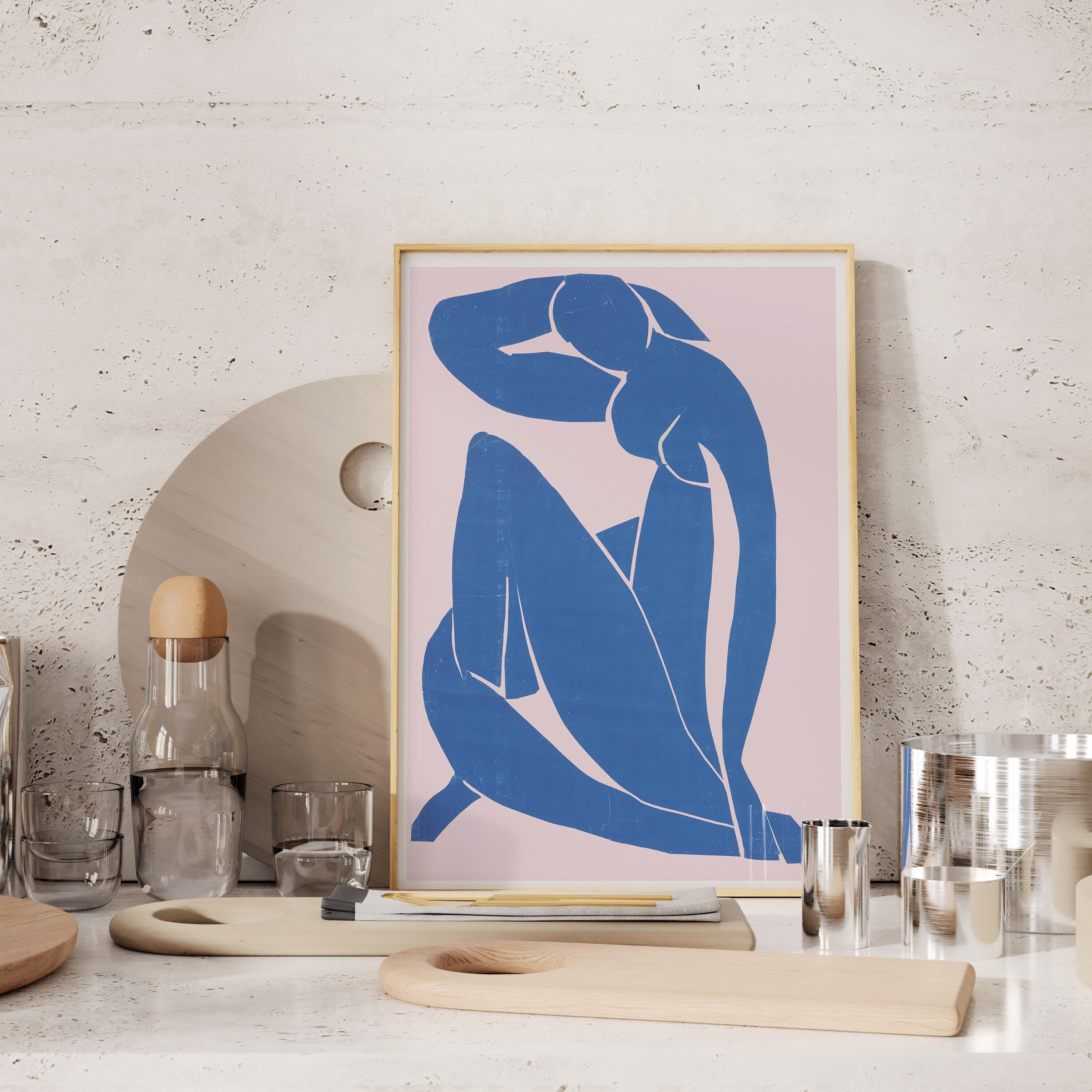 Renkli Maksimalist Duvar Dekorasyonu: Picasso, Matisse, Frida