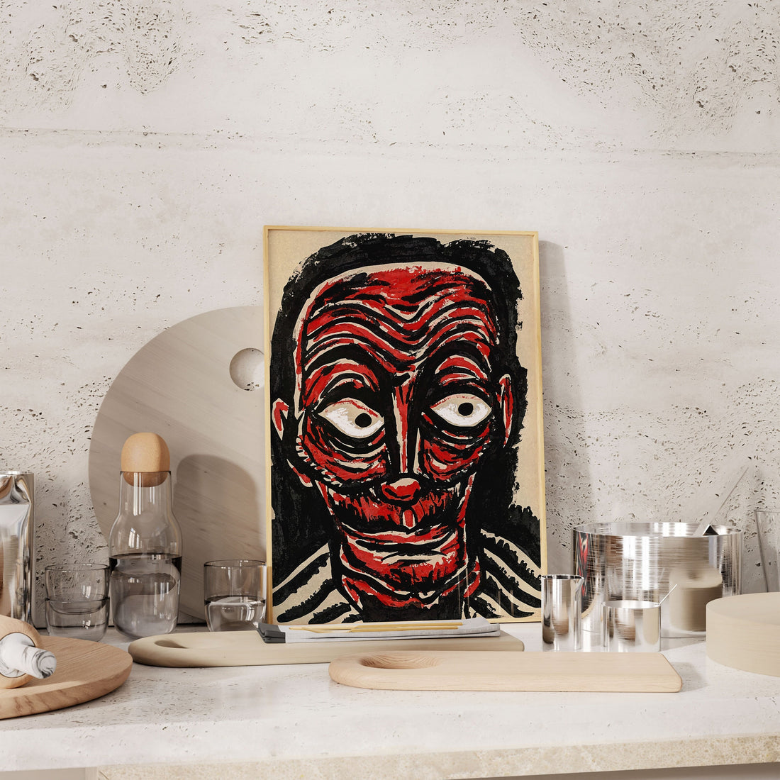 Renkli Maksimalist Duvar Dekorasyonu: Picasso, Matisse, Frida
