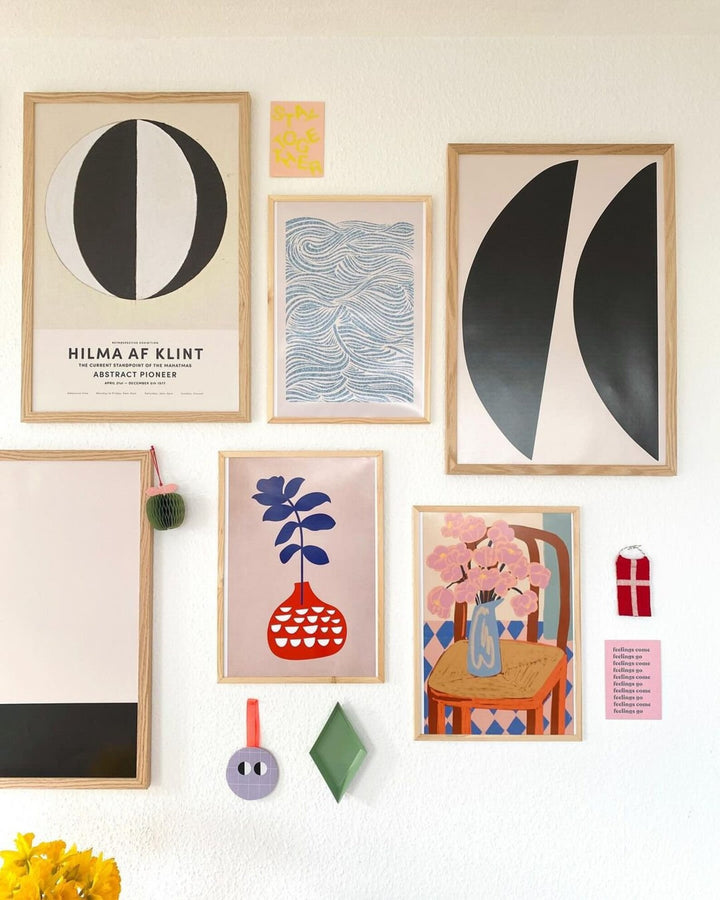 Hilma af Klint - The Current Standpoint - Nadir Bulunan Soyut Sanat Posteri