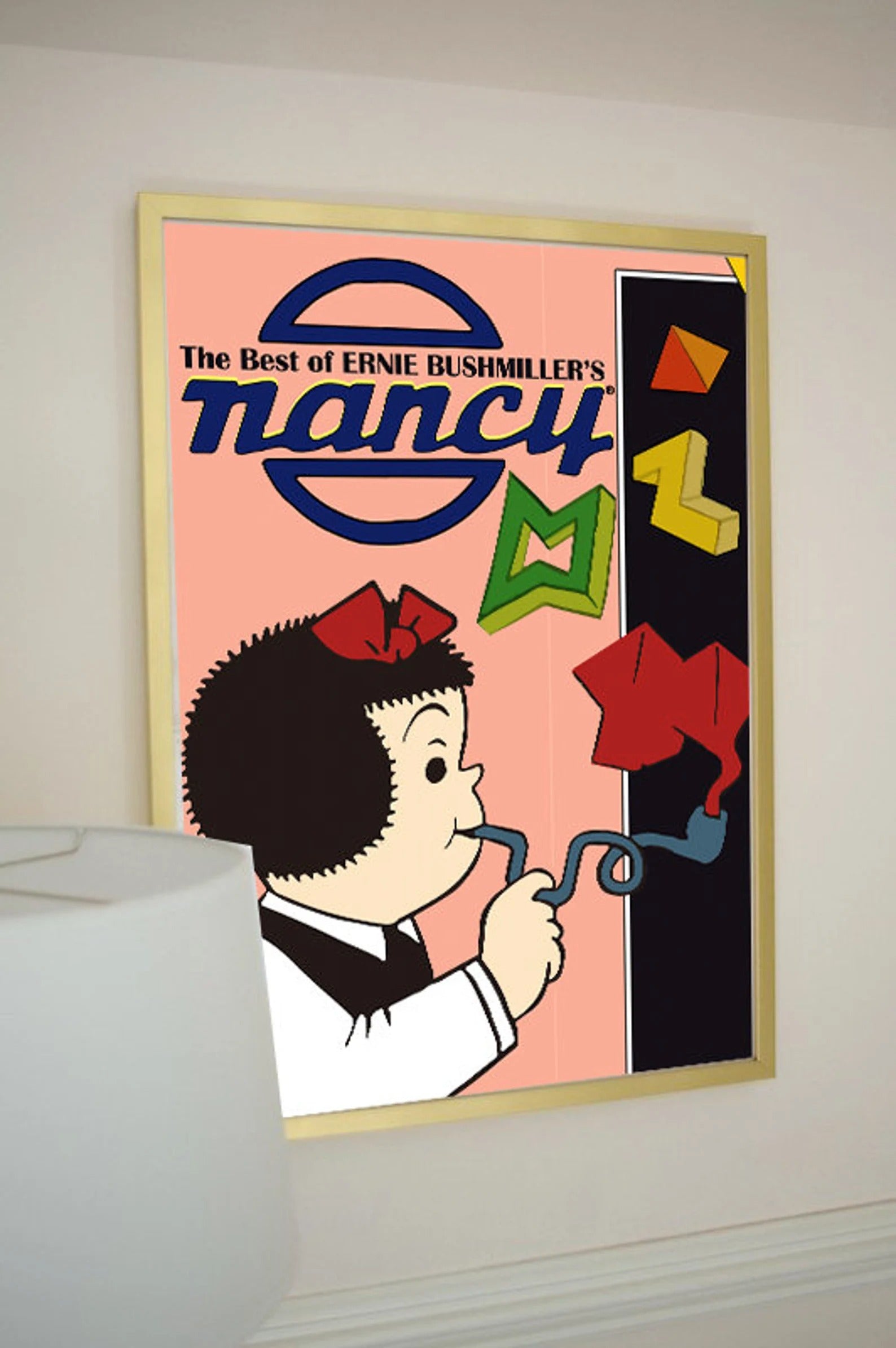 Ernie Bushmiller'ın Nancy Çizgi Roman Afişi - Amerikan Çizgi Roman