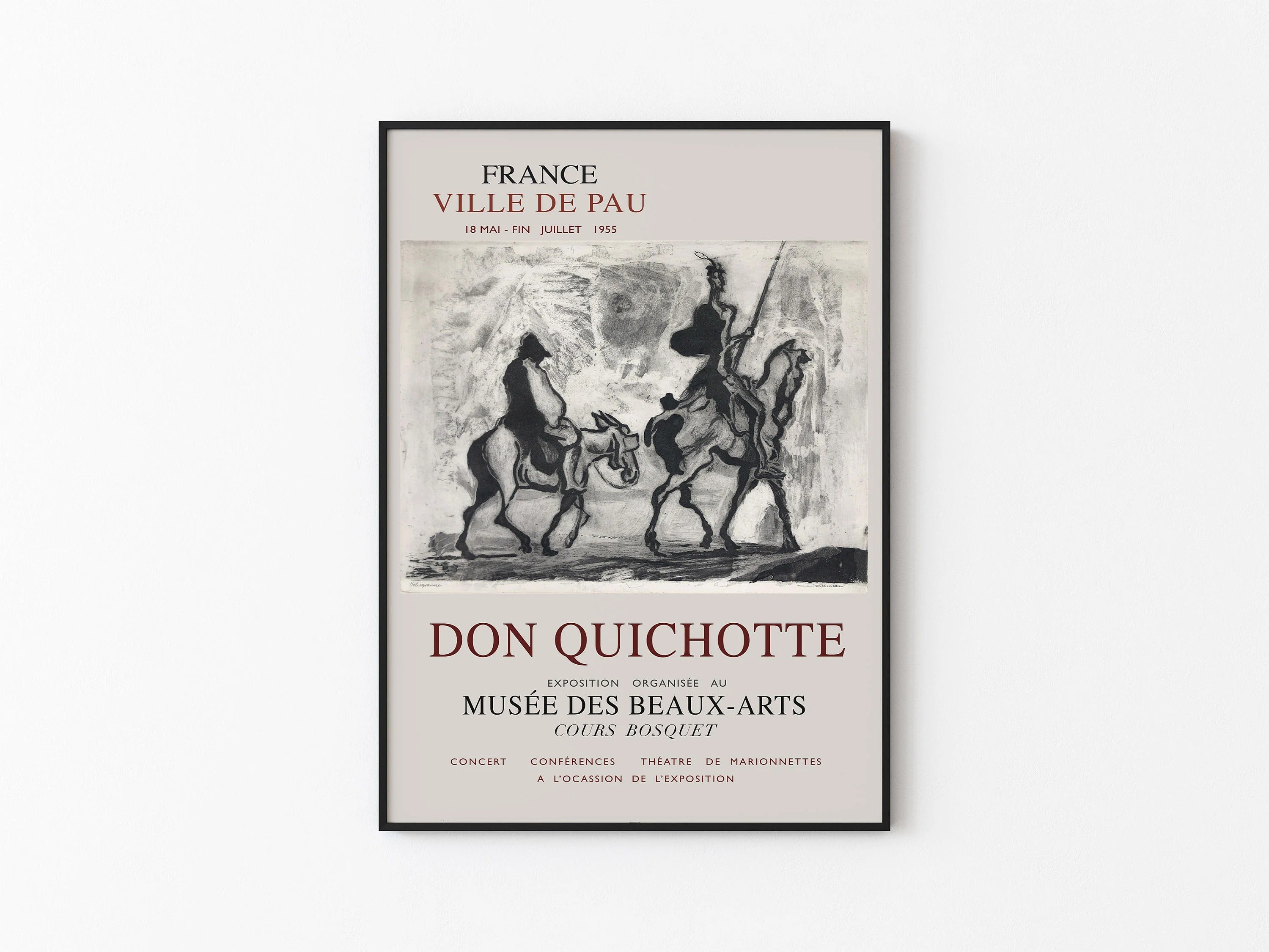 Don Kişot Poster - Daumier