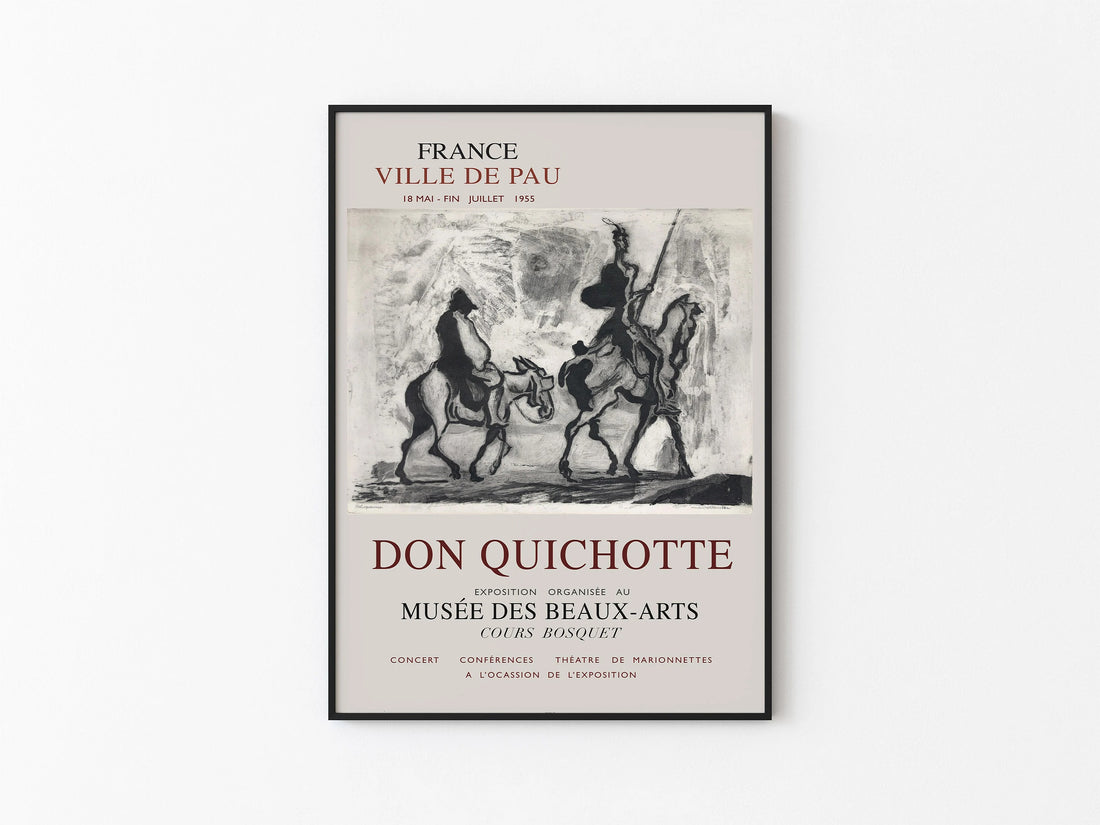 Don Kişot Poster - Daumier