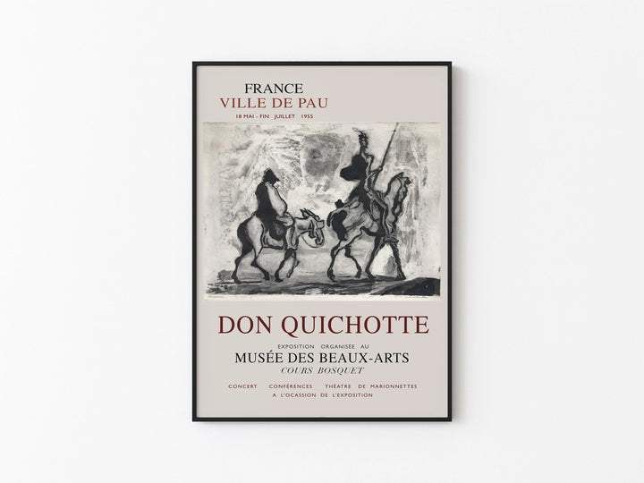 Don Kişot Poster - Daumier