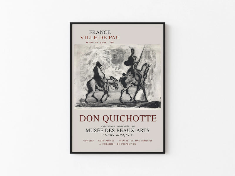 Don Kişot Poster - Daumier