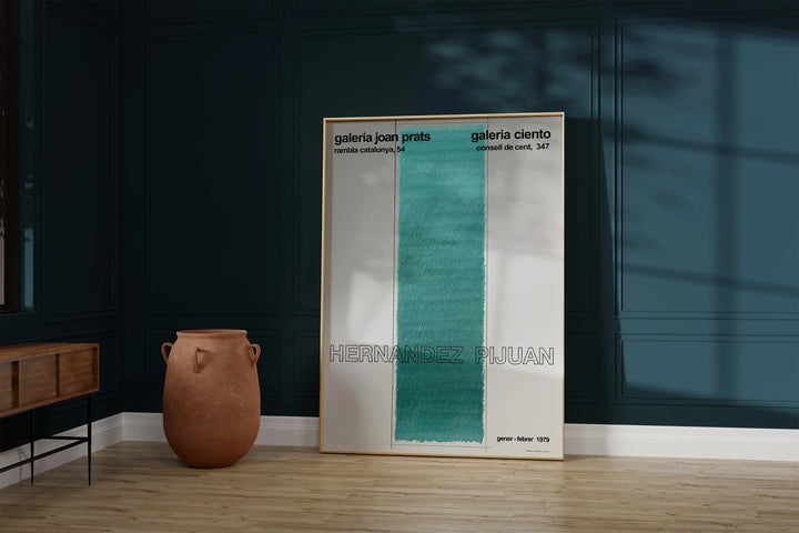 Hernandez Pijuan Çiftli Set / İki Uyumlu Parça / Noktalar ve Retro - Vintage Posterler