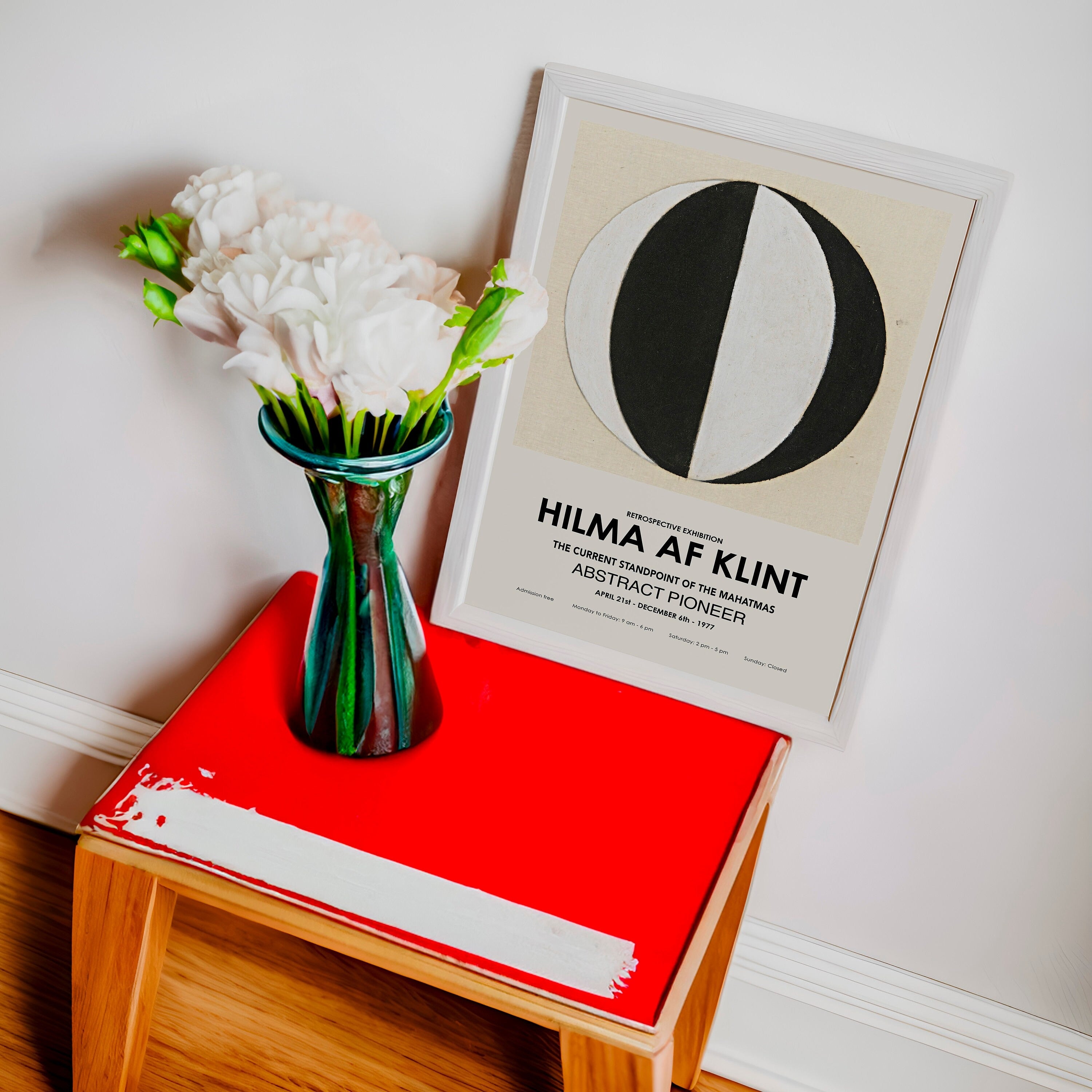 Hilma af Klint - The Current Standpoint - Nadir Bulunan Soyut Sanat Posteri