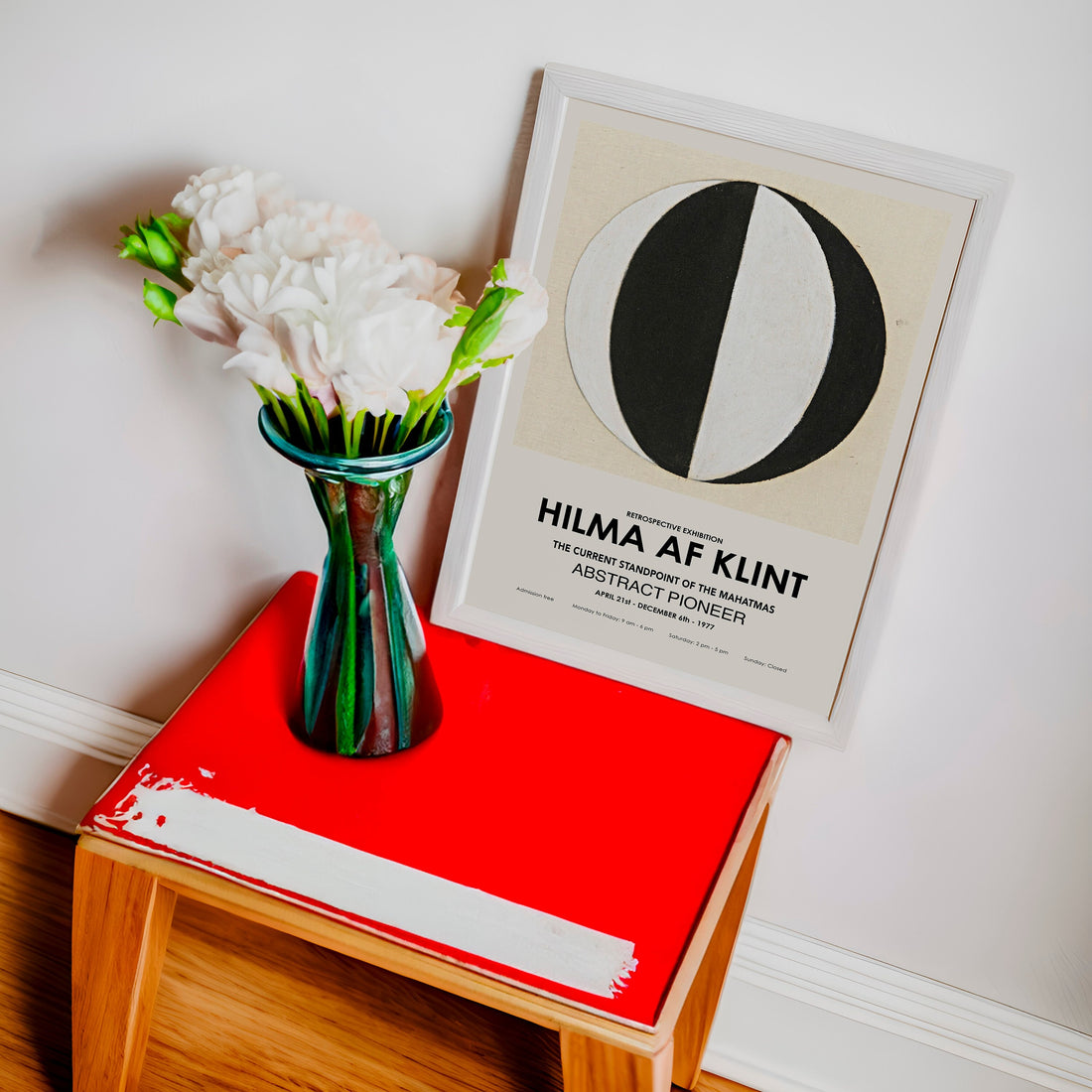 Hilma af Klint - The Current Standpoint - Nadir Bulunan Soyut Sanat Posteri