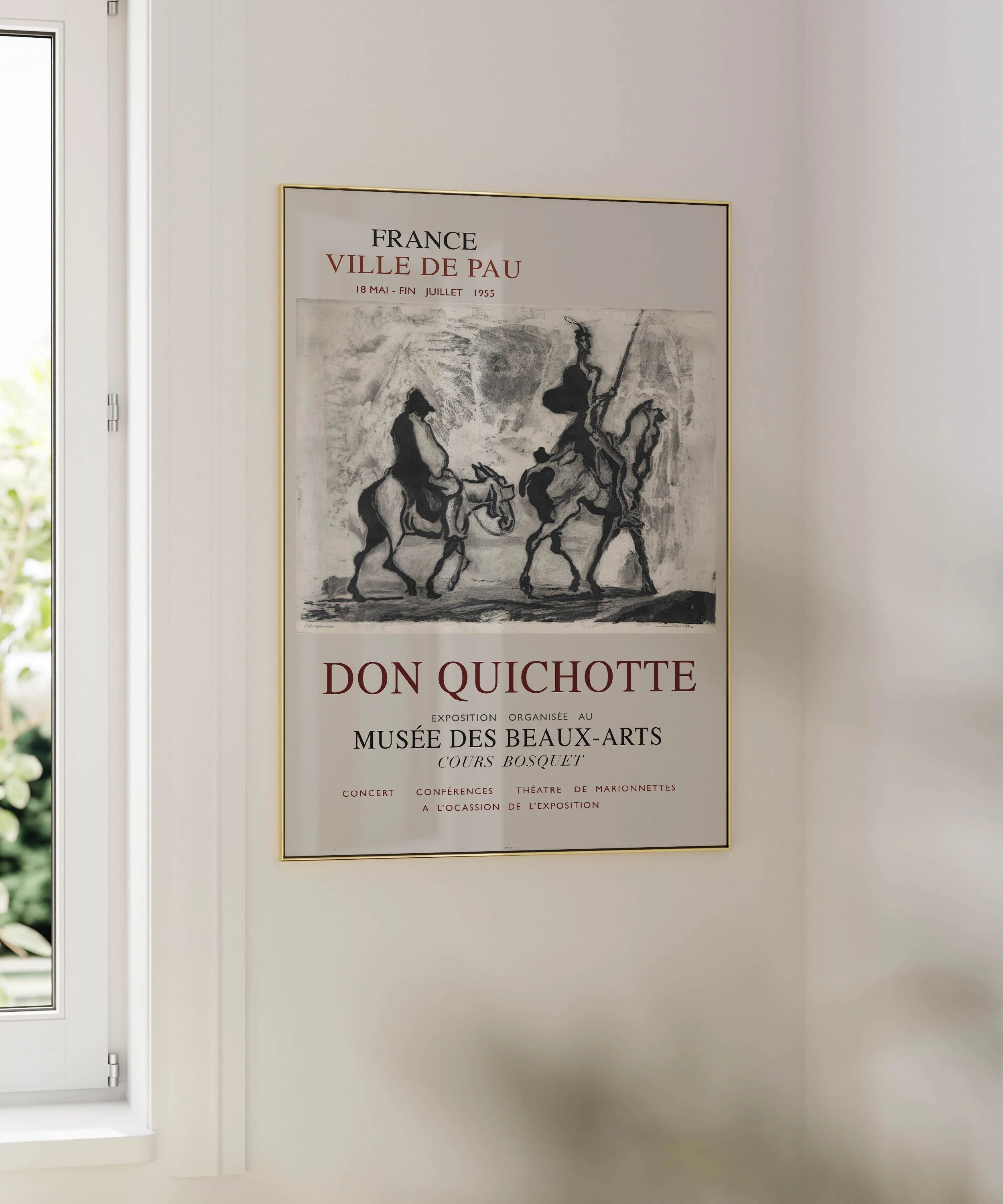 Don Kişot Poster - Daumier