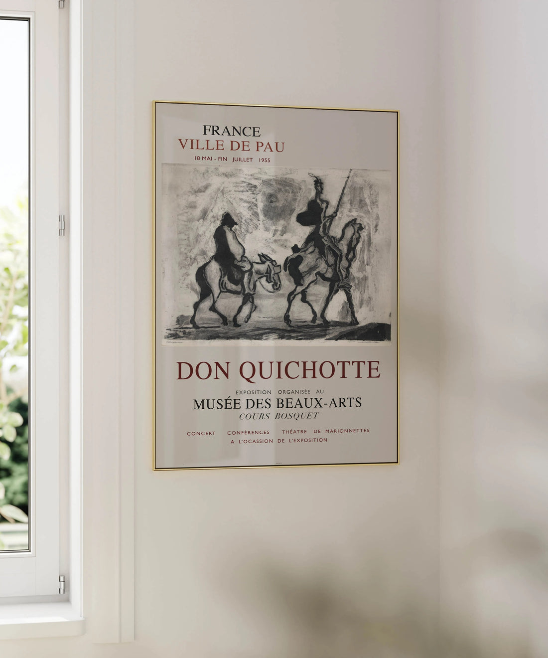 Don Kişot Poster - Daumier