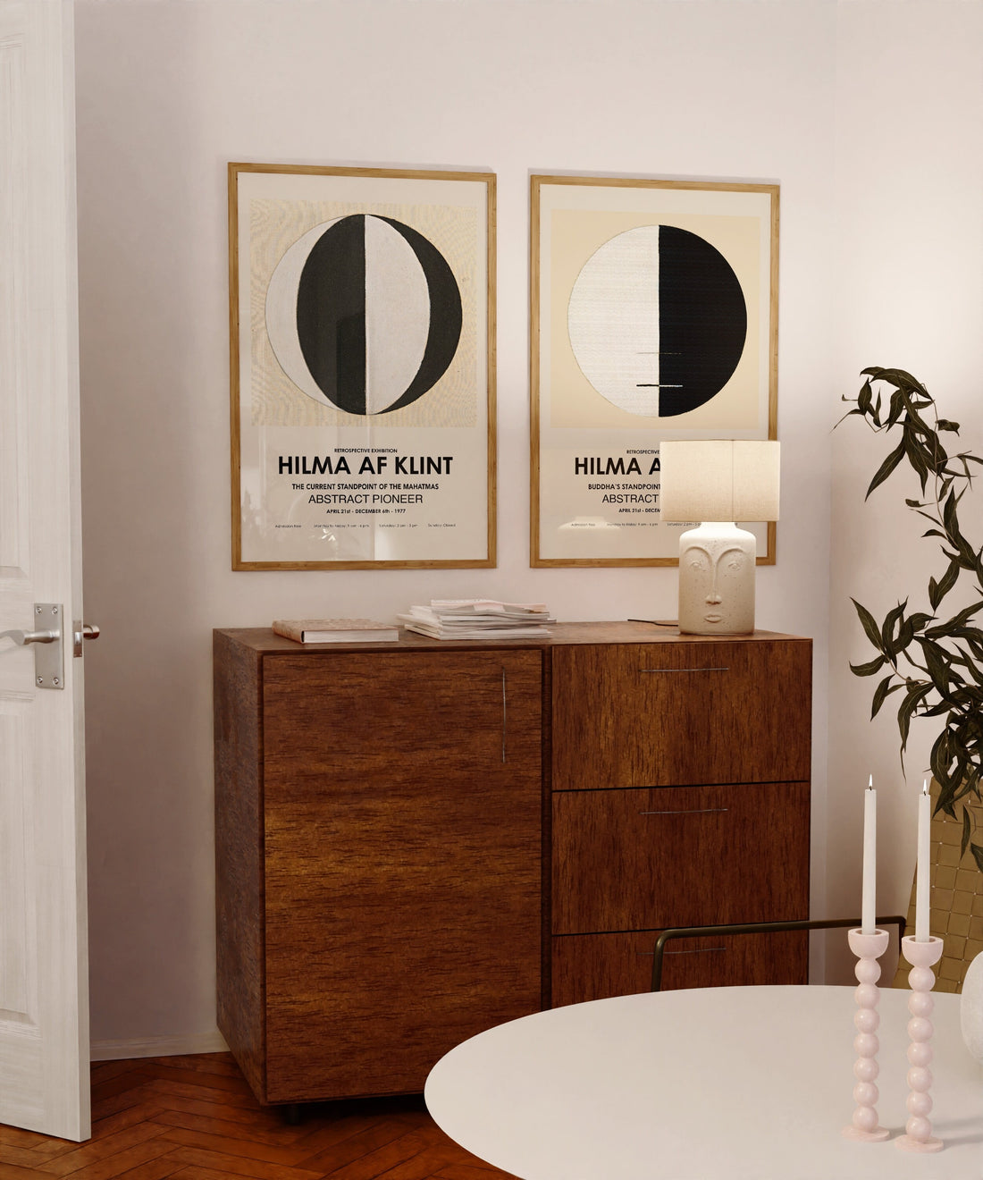 Hilma af Klint - The Current Standpoint - Nadir Bulunan Soyut Sanat Posteri